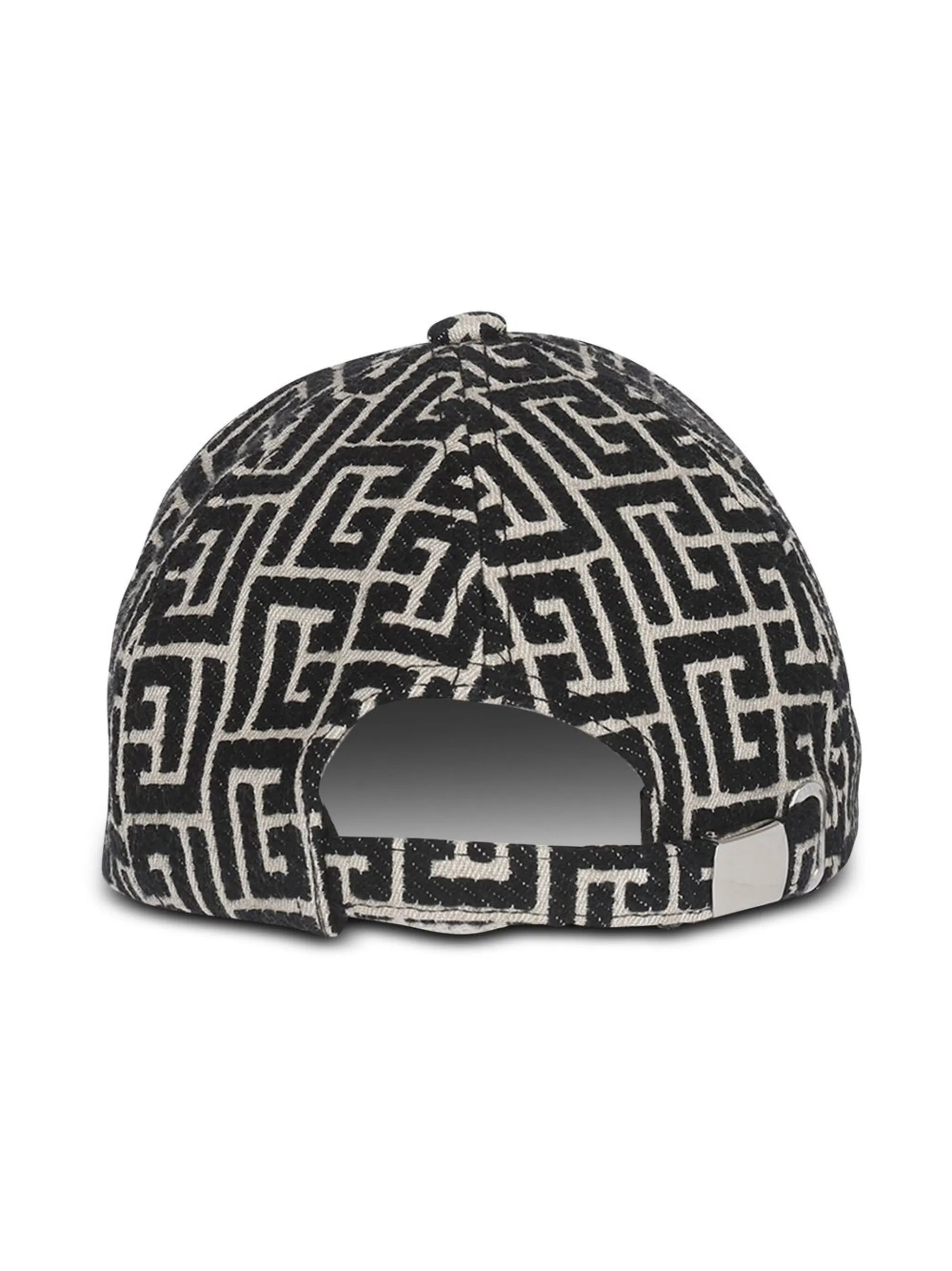 monogram jacquard cap