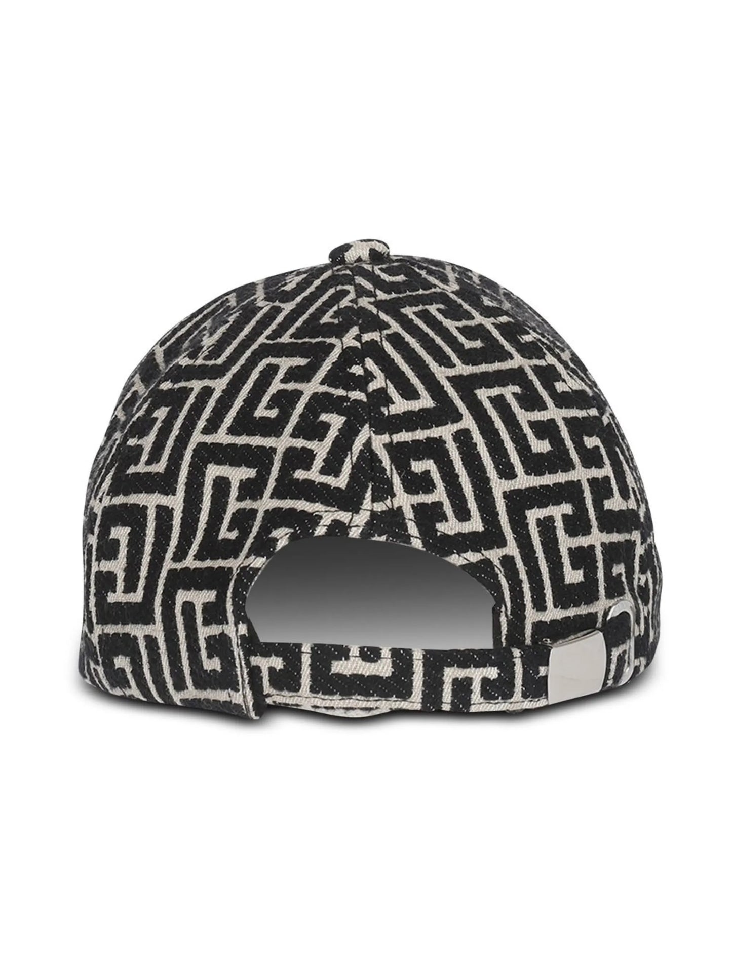 monogram jacquard cap