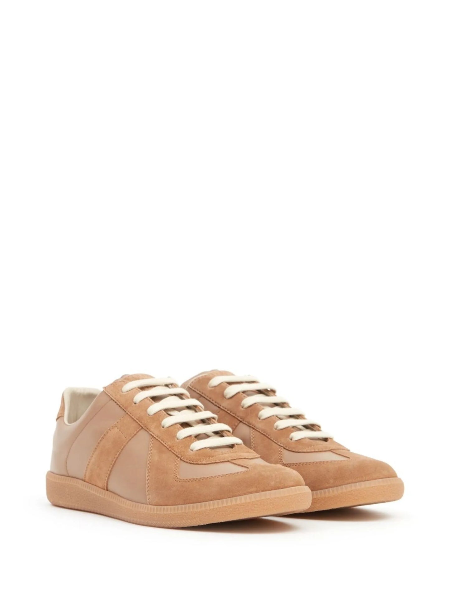 Replica low-top leather sneakers