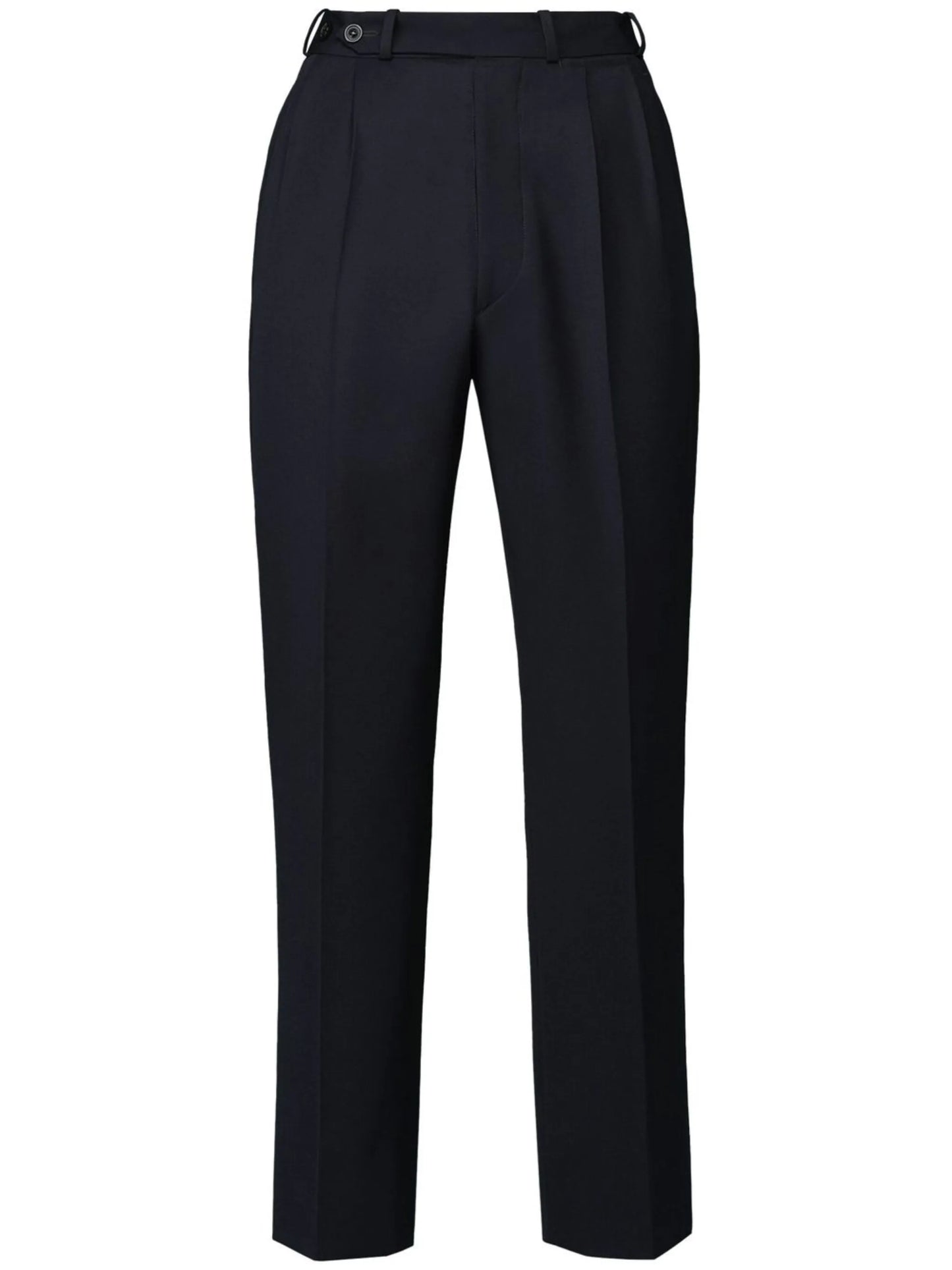 tailored wool trousers