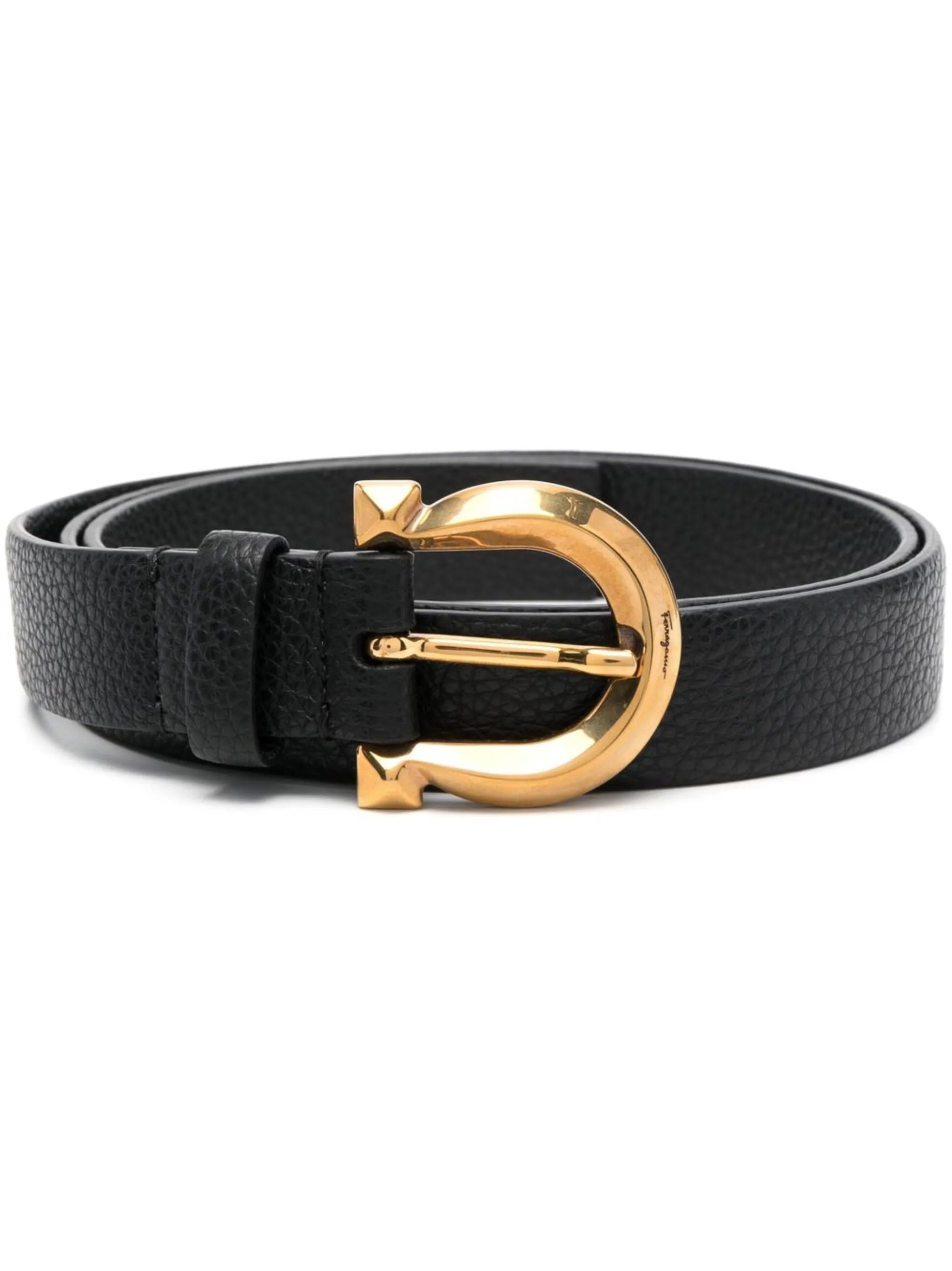 leather buckle belt