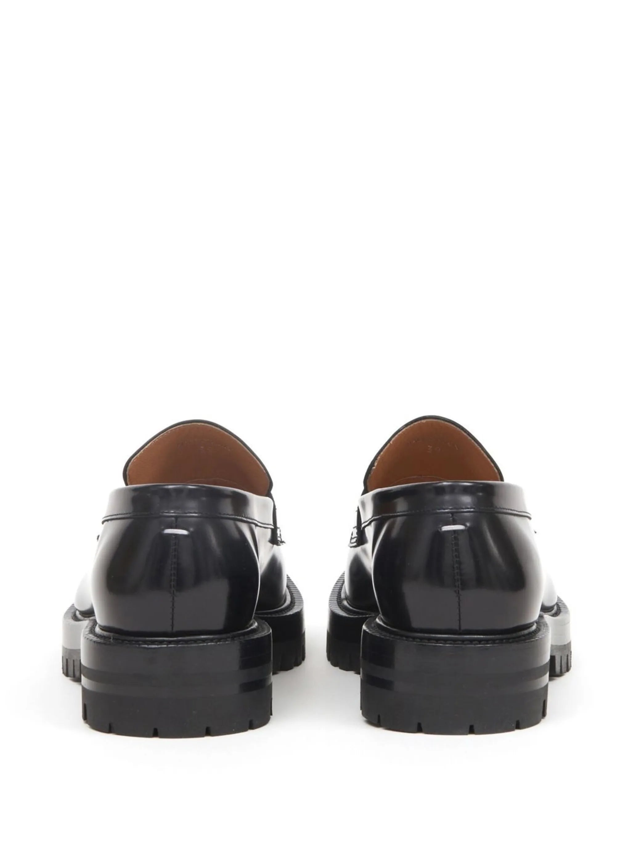 Tabi leather loafers