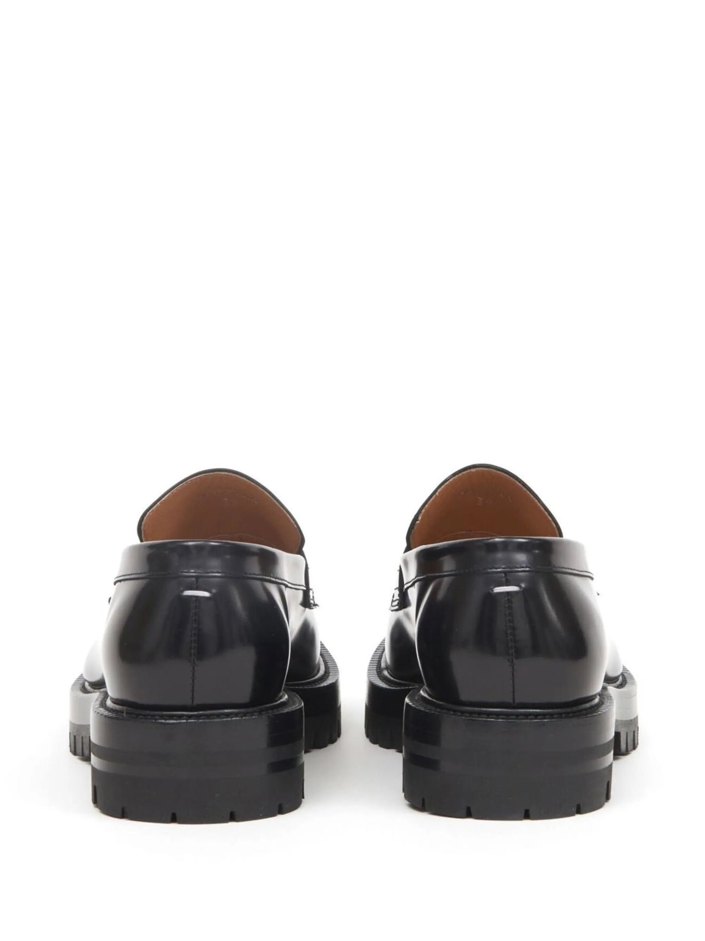 Tabi leather loafers