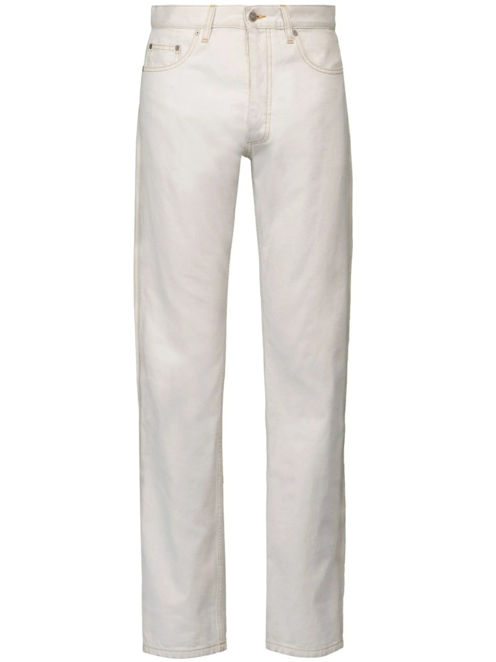 Selvedge straight-leg jeans