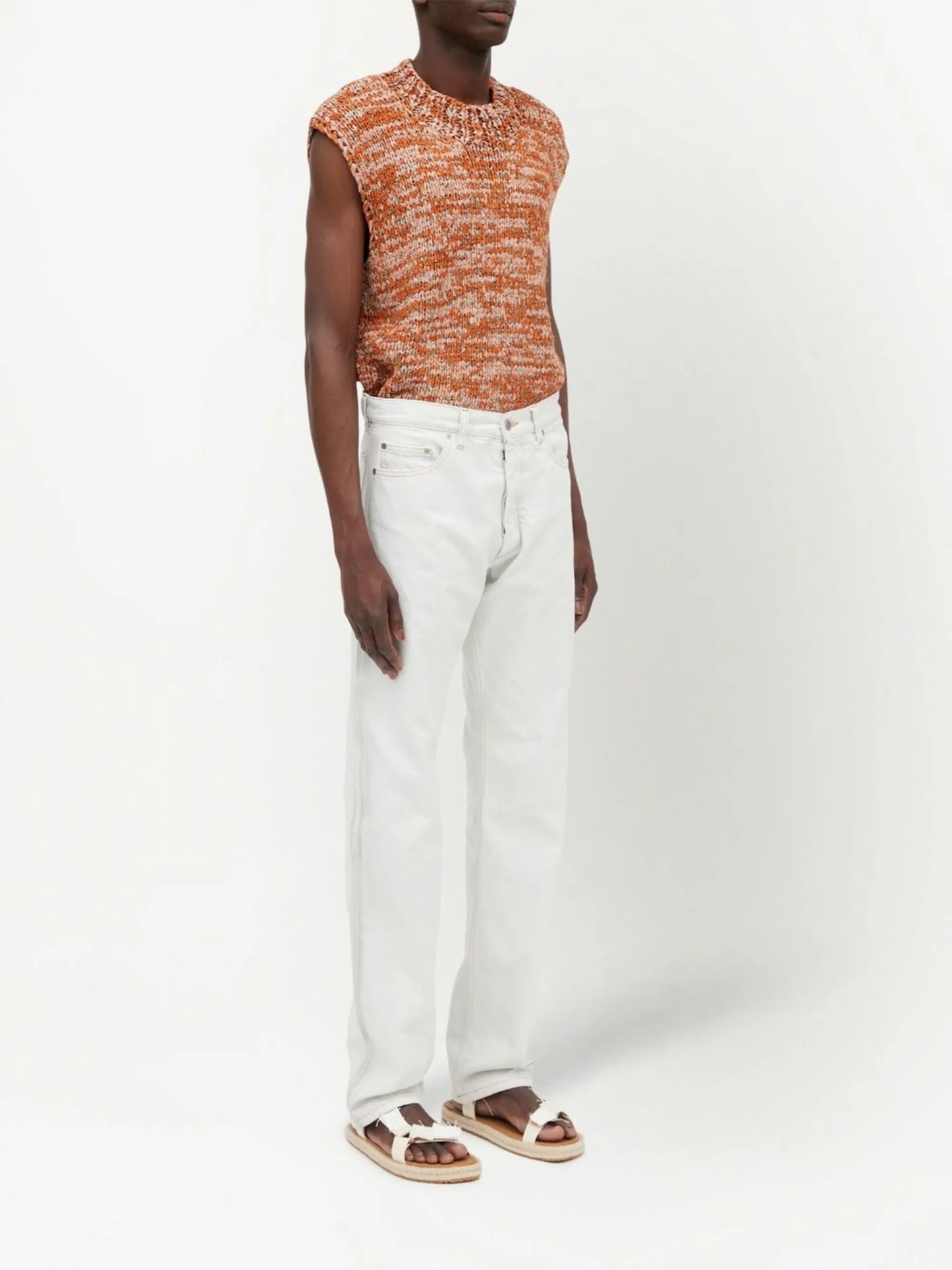 Selvedge straight-leg jeans