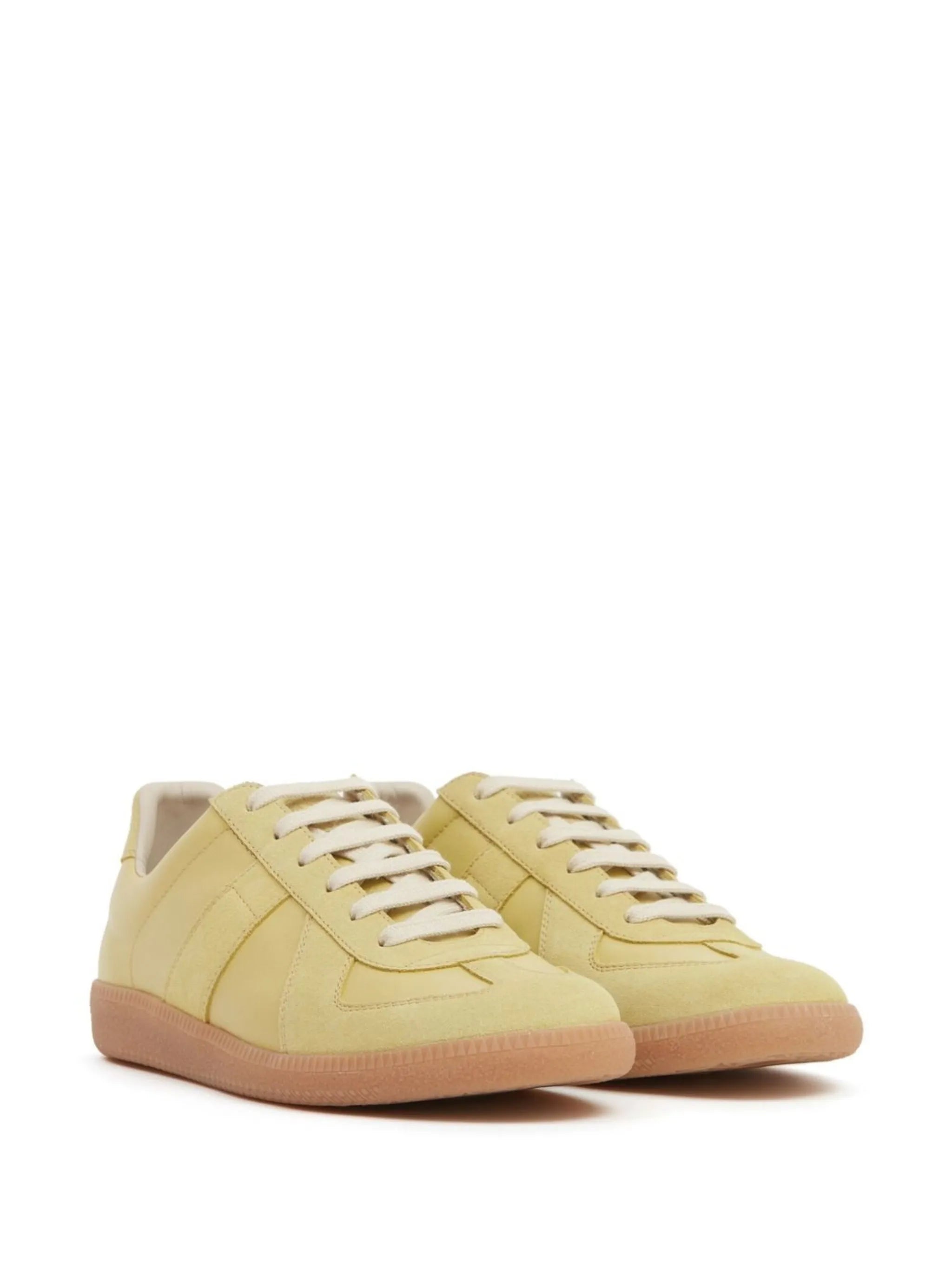 Replica low-top leather sneakers