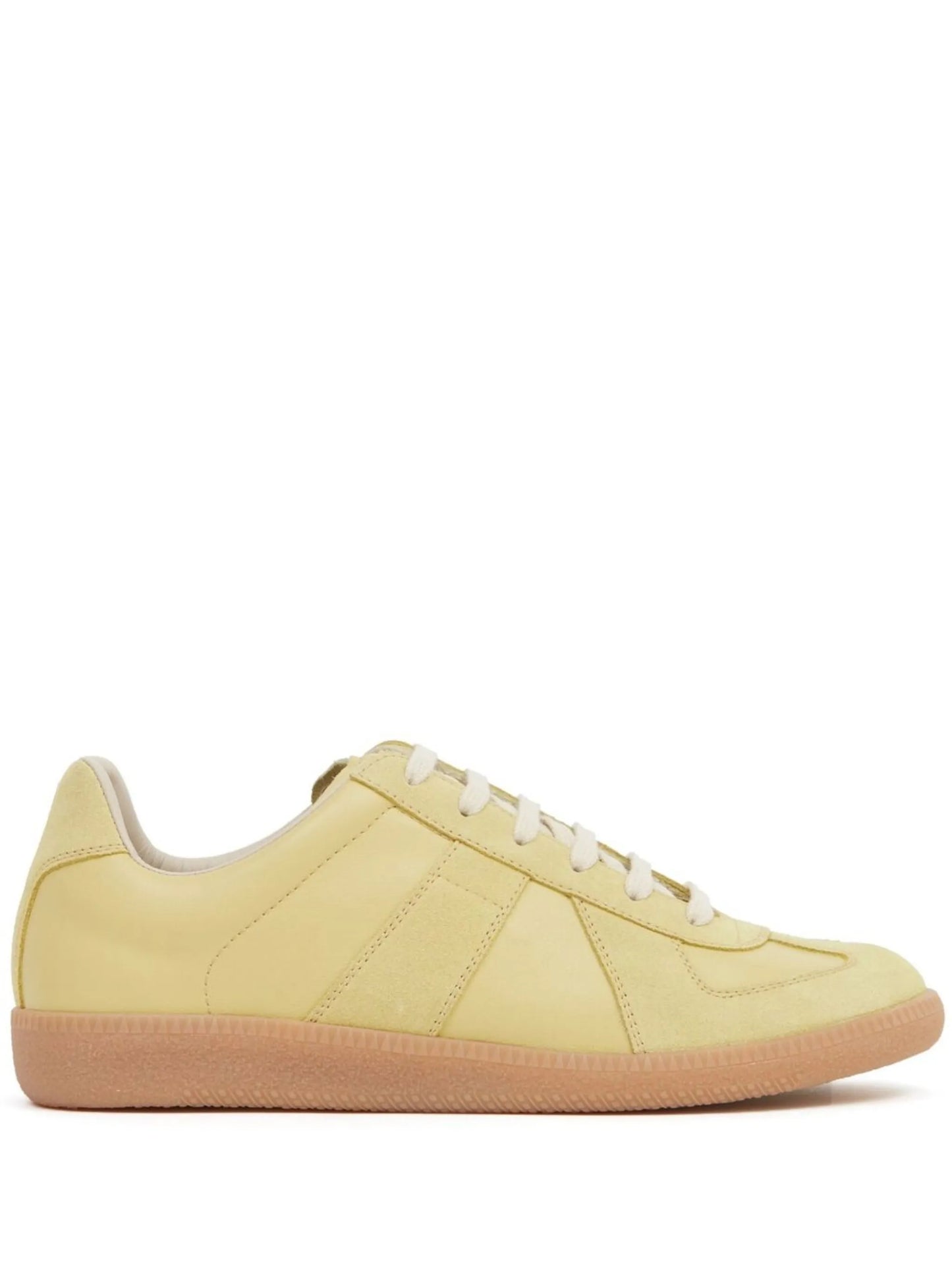 Replica low-top leather sneakers