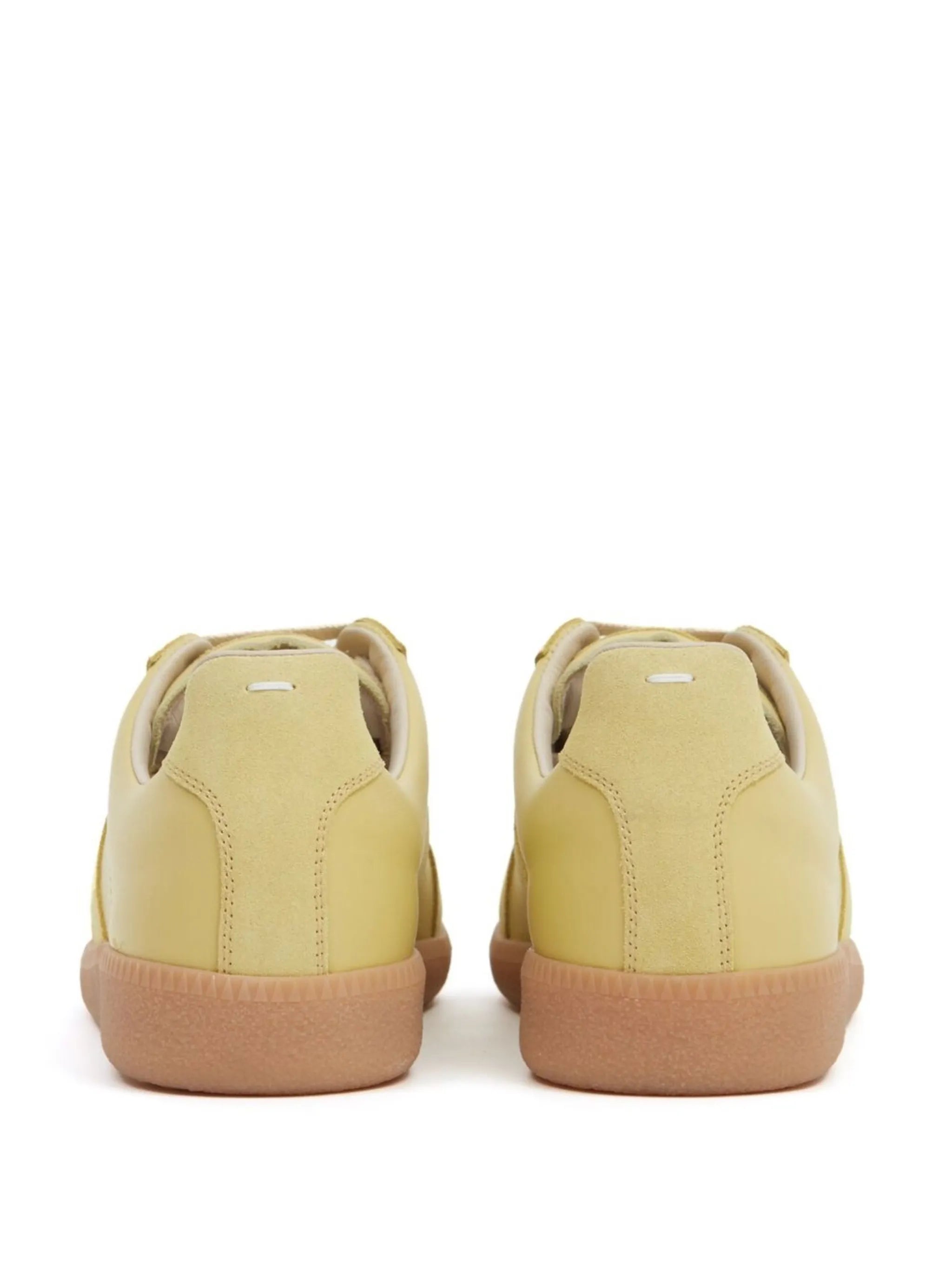 Replica low-top leather sneakers