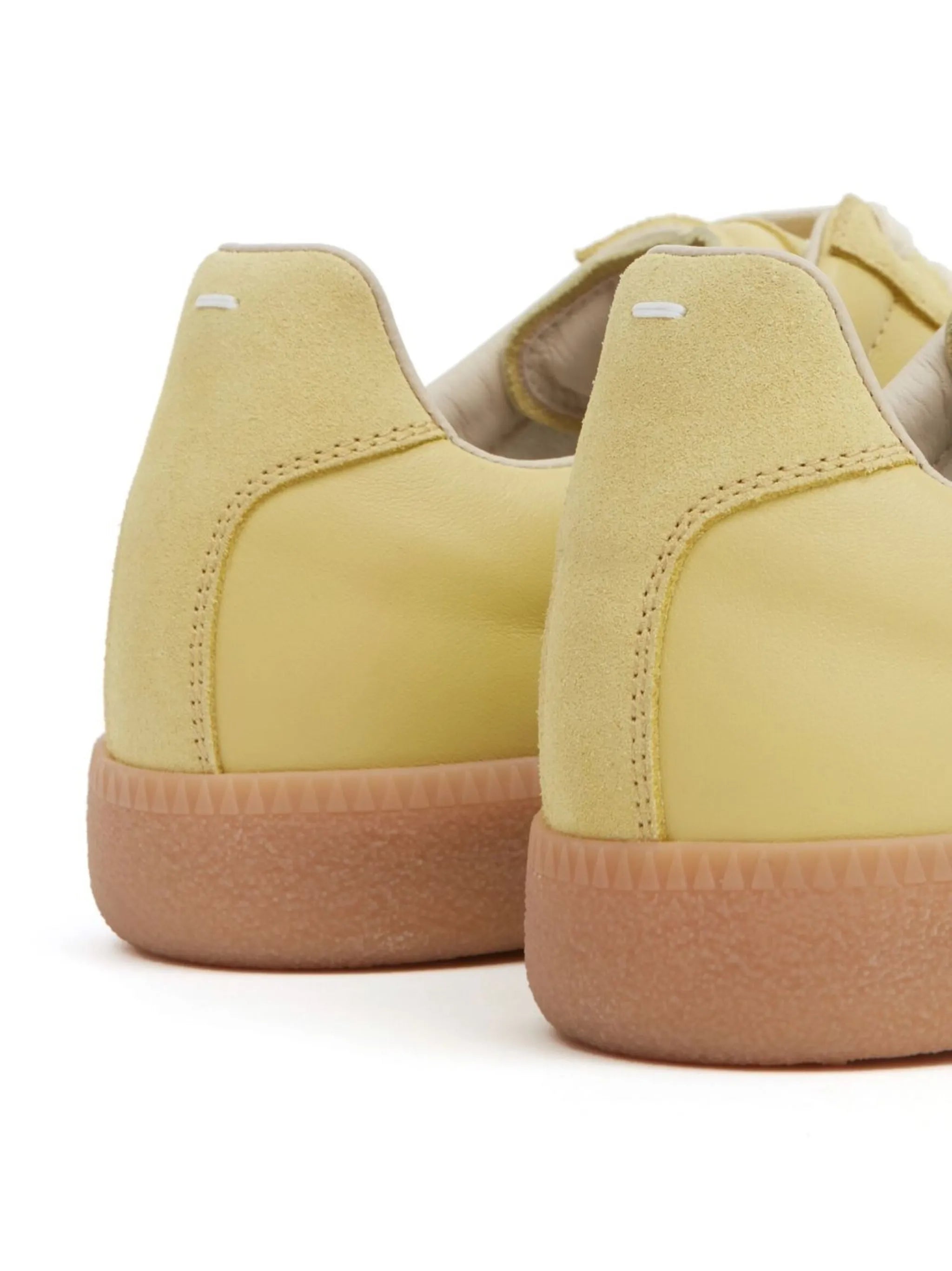 Replica low-top leather sneakers