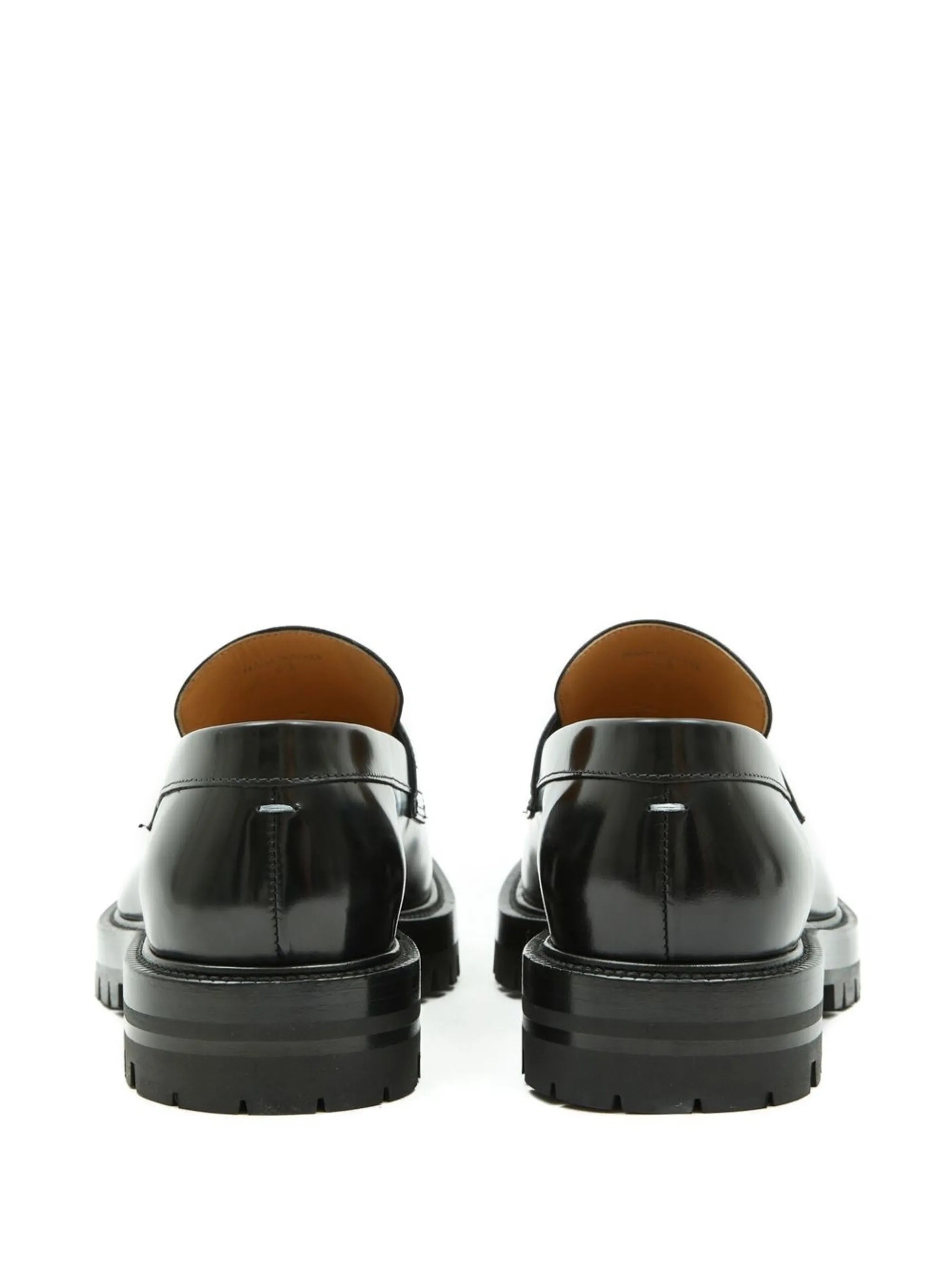 Tabi leather loafers