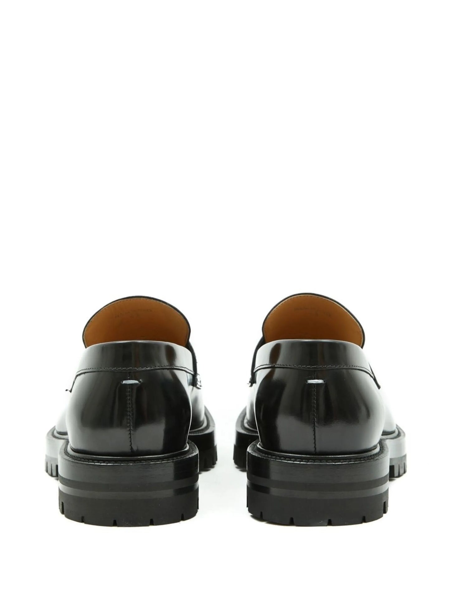 Tabi leather loafers