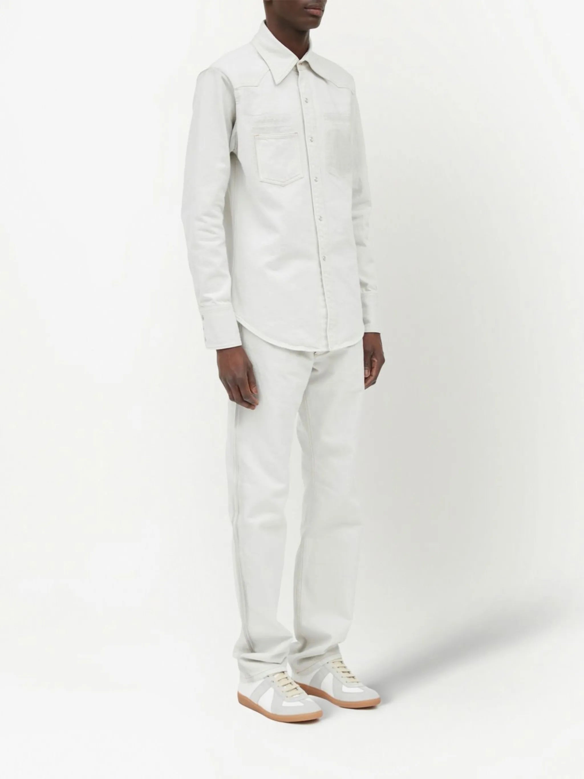 Selvedge denim shirt