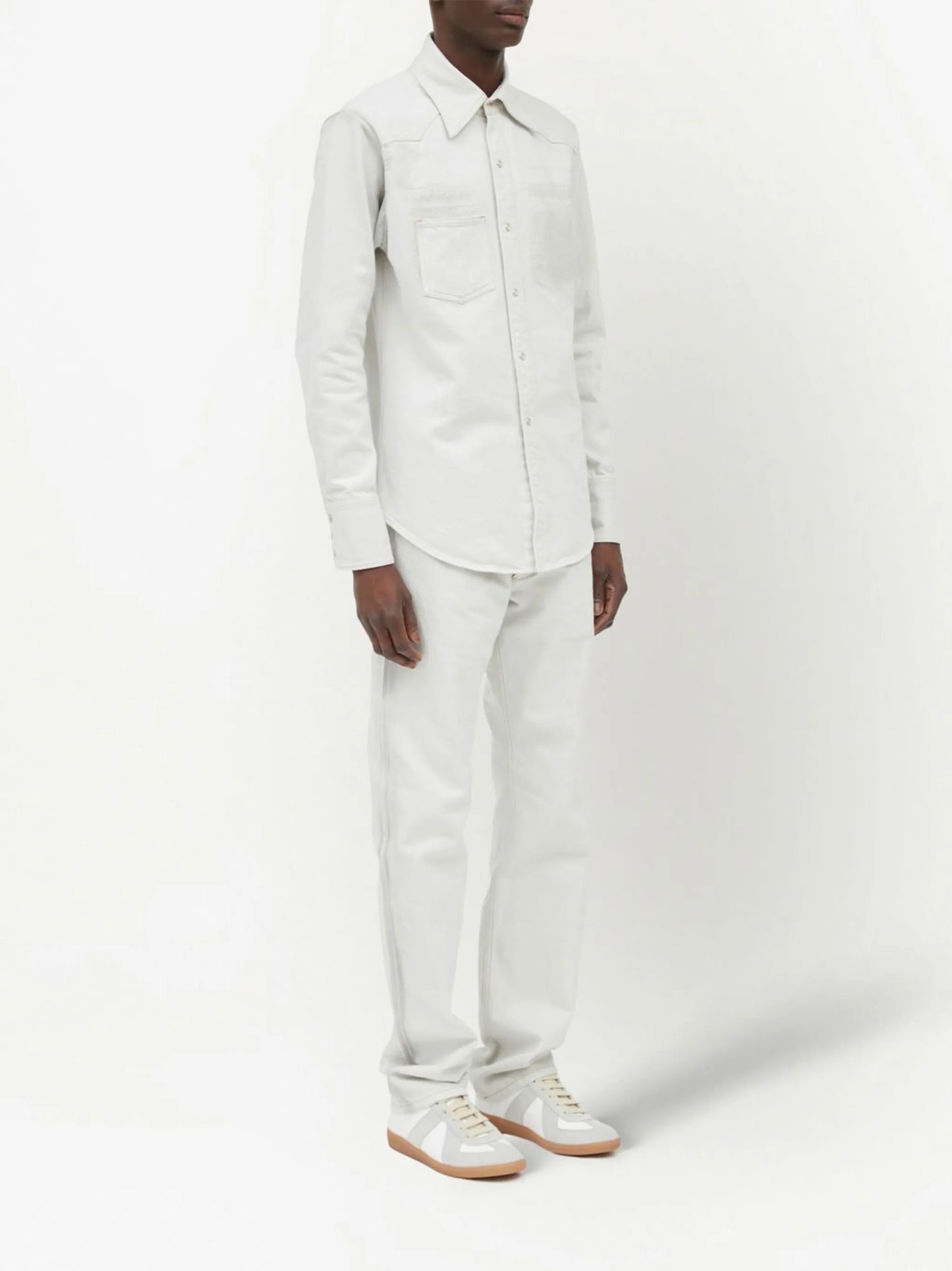 Selvedge denim shirt
