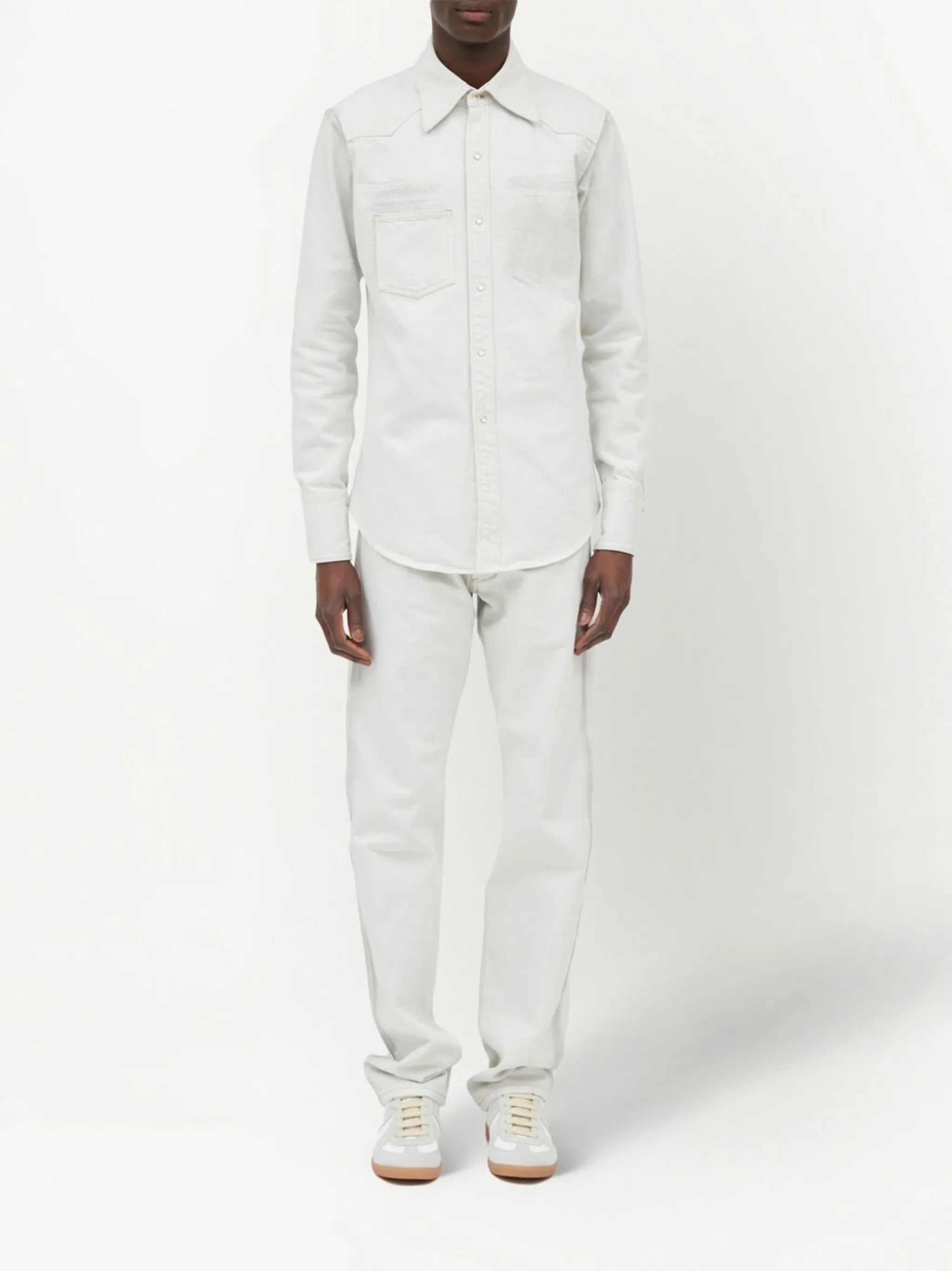 Selvedge denim shirt