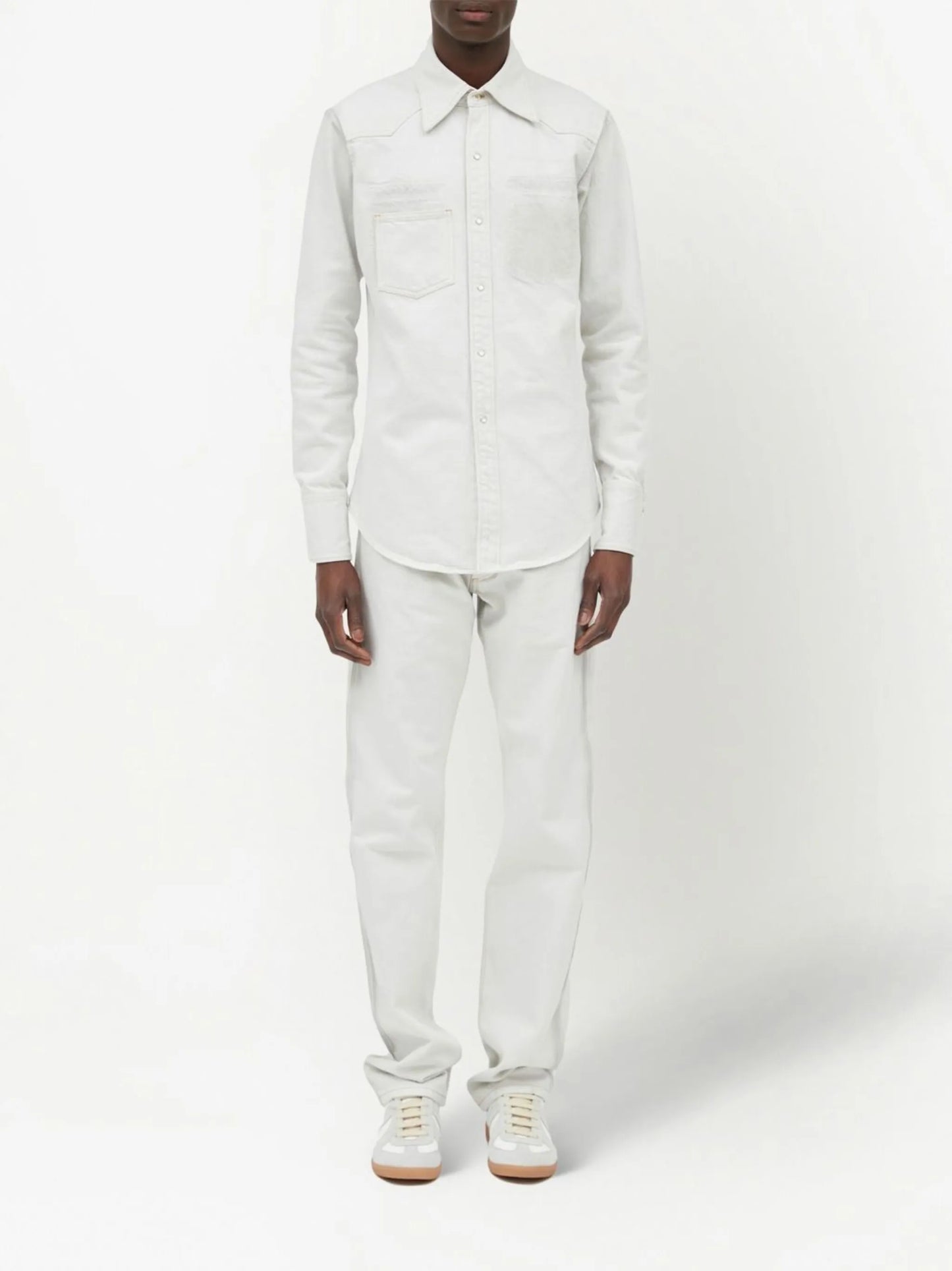 Selvedge denim shirt