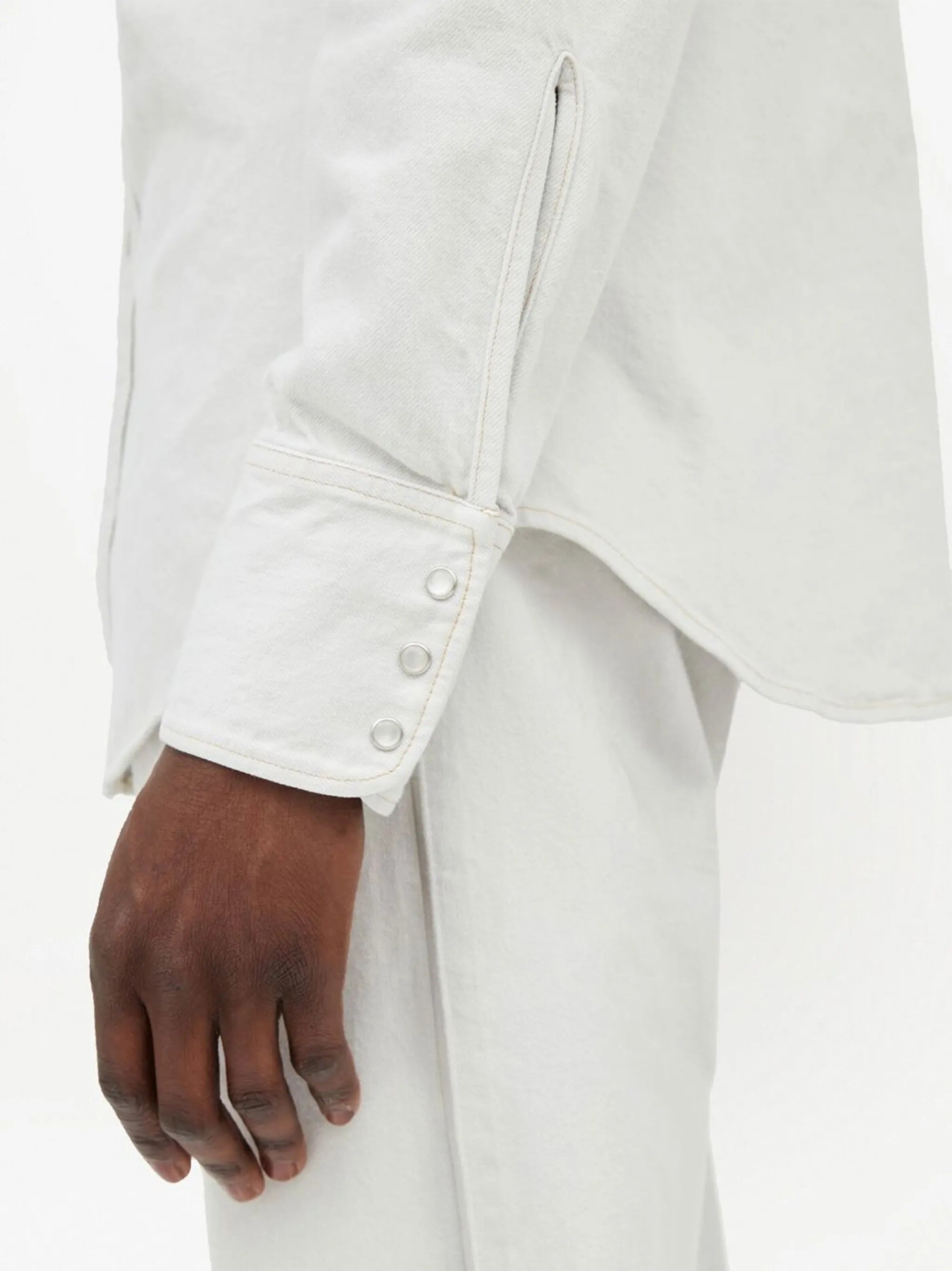 Selvedge denim shirt