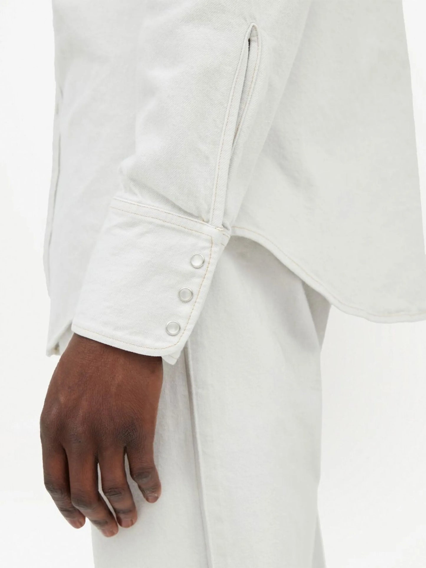 Selvedge denim shirt