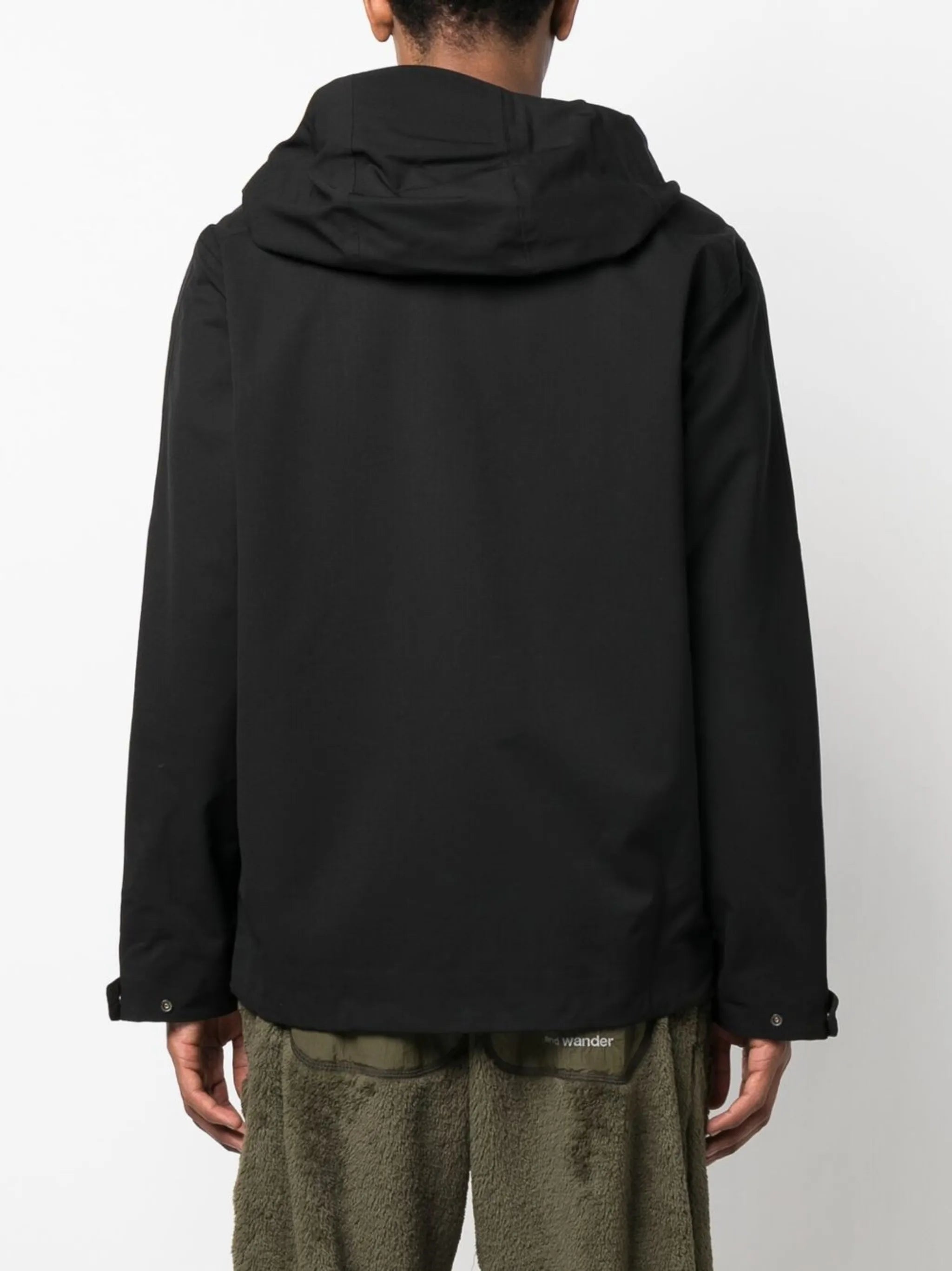 lightweight hooded shell jacket