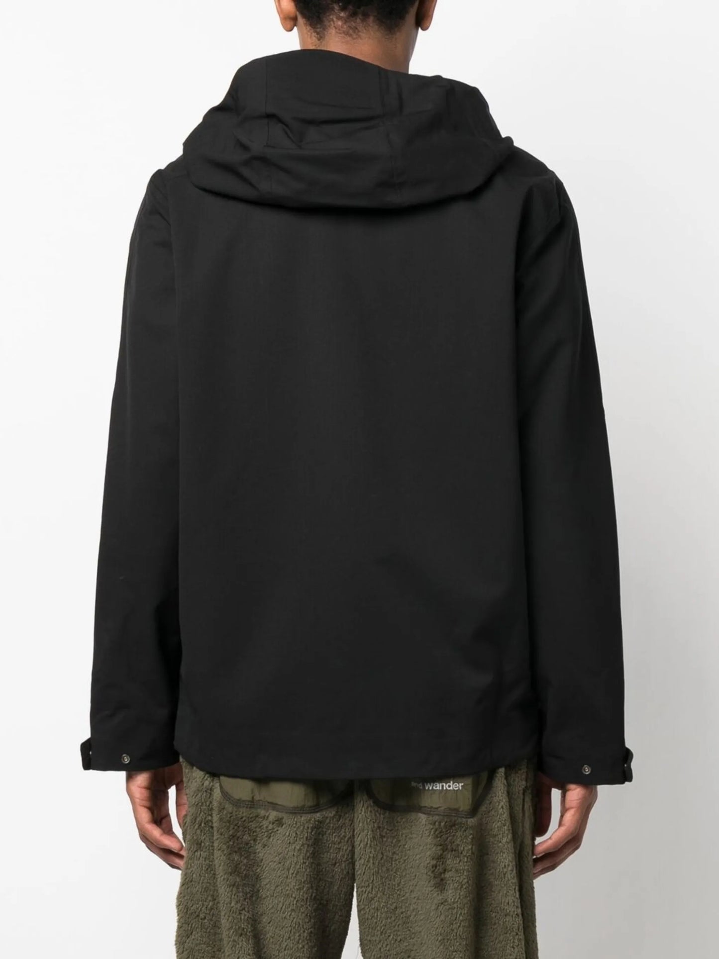 lightweight hooded shell jacket