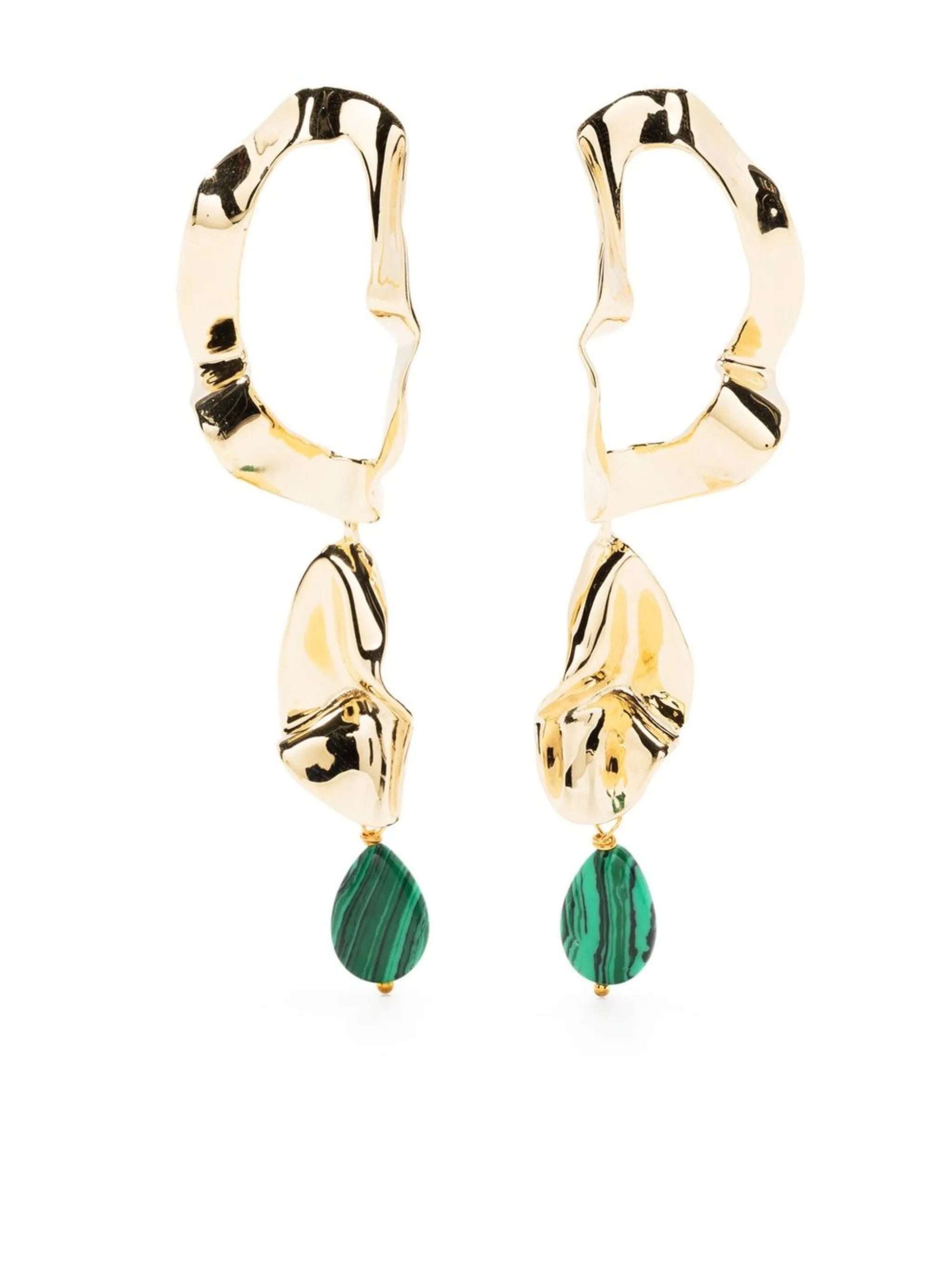 Inside Out drop earrings