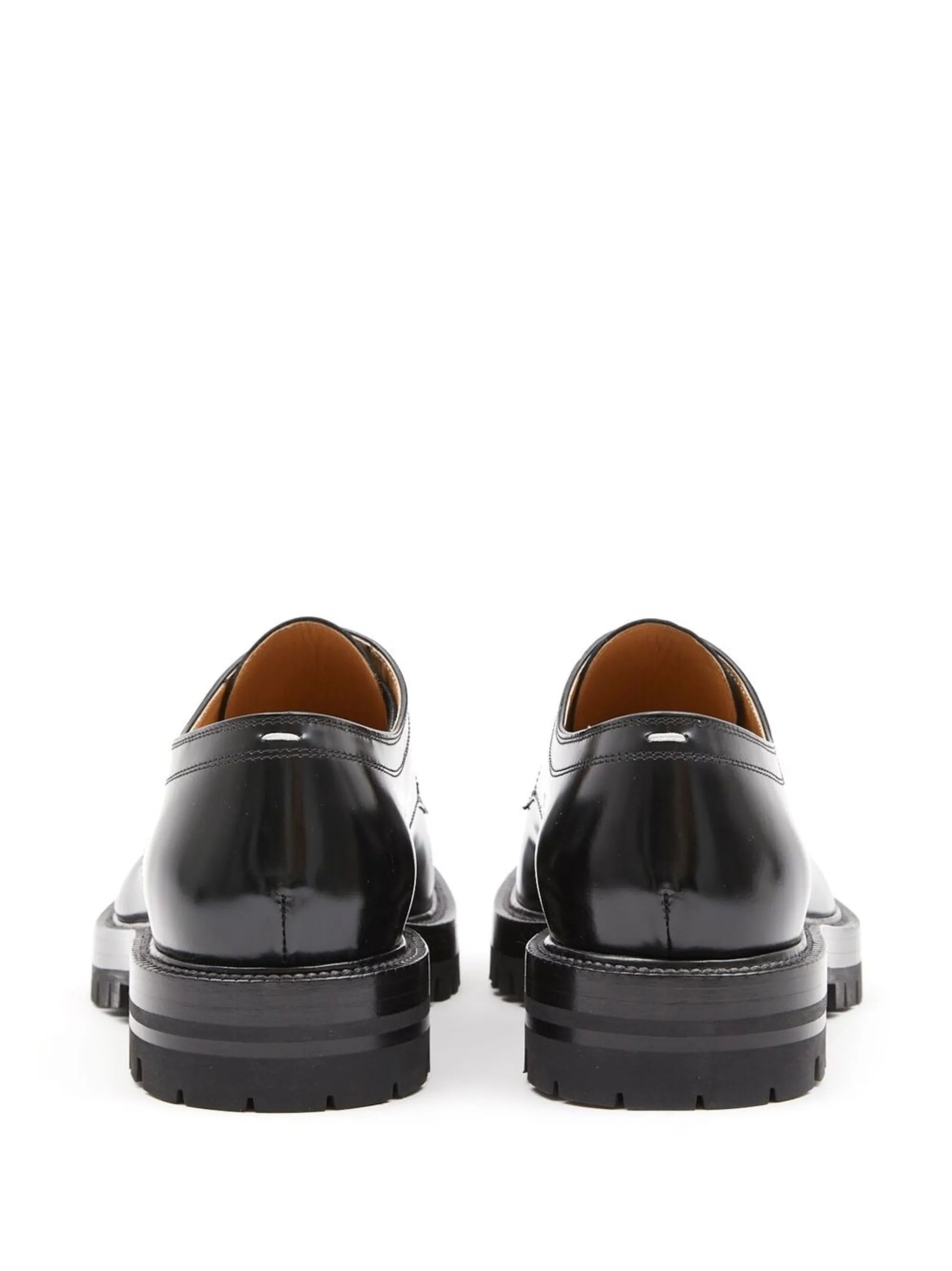 Tabi leather Derby shoes