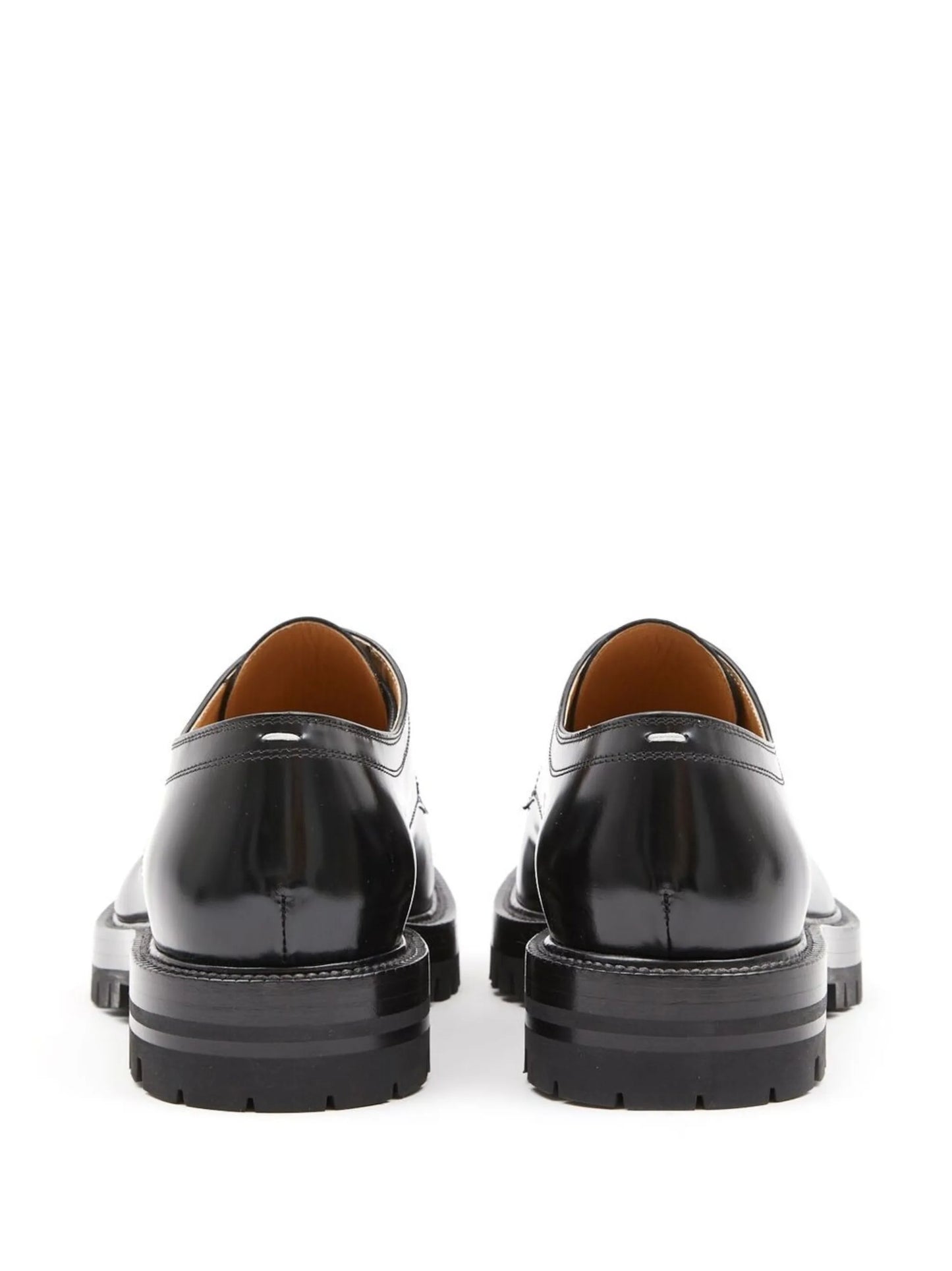Tabi leather Derby shoes