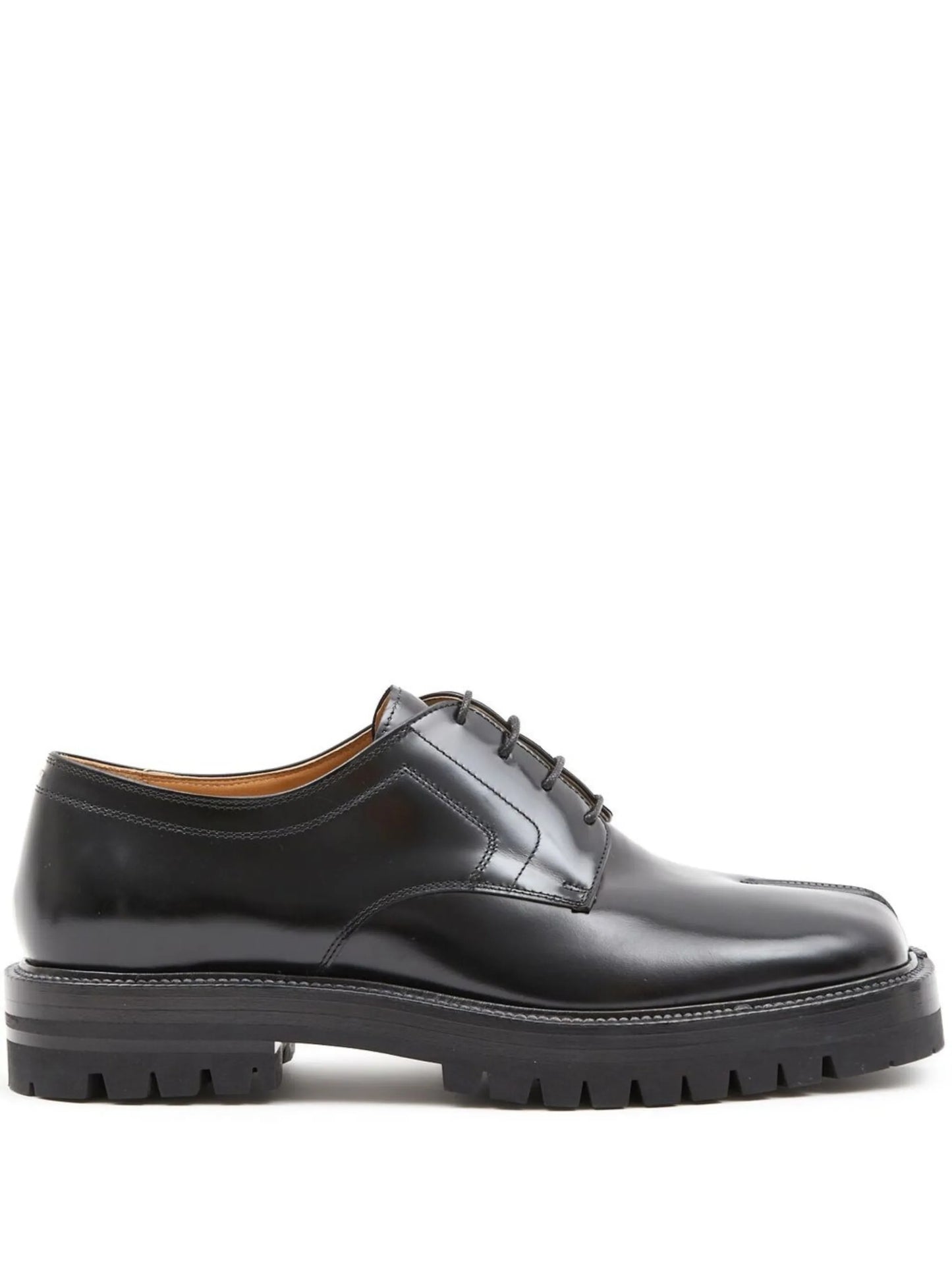Tabi leather Derby shoes