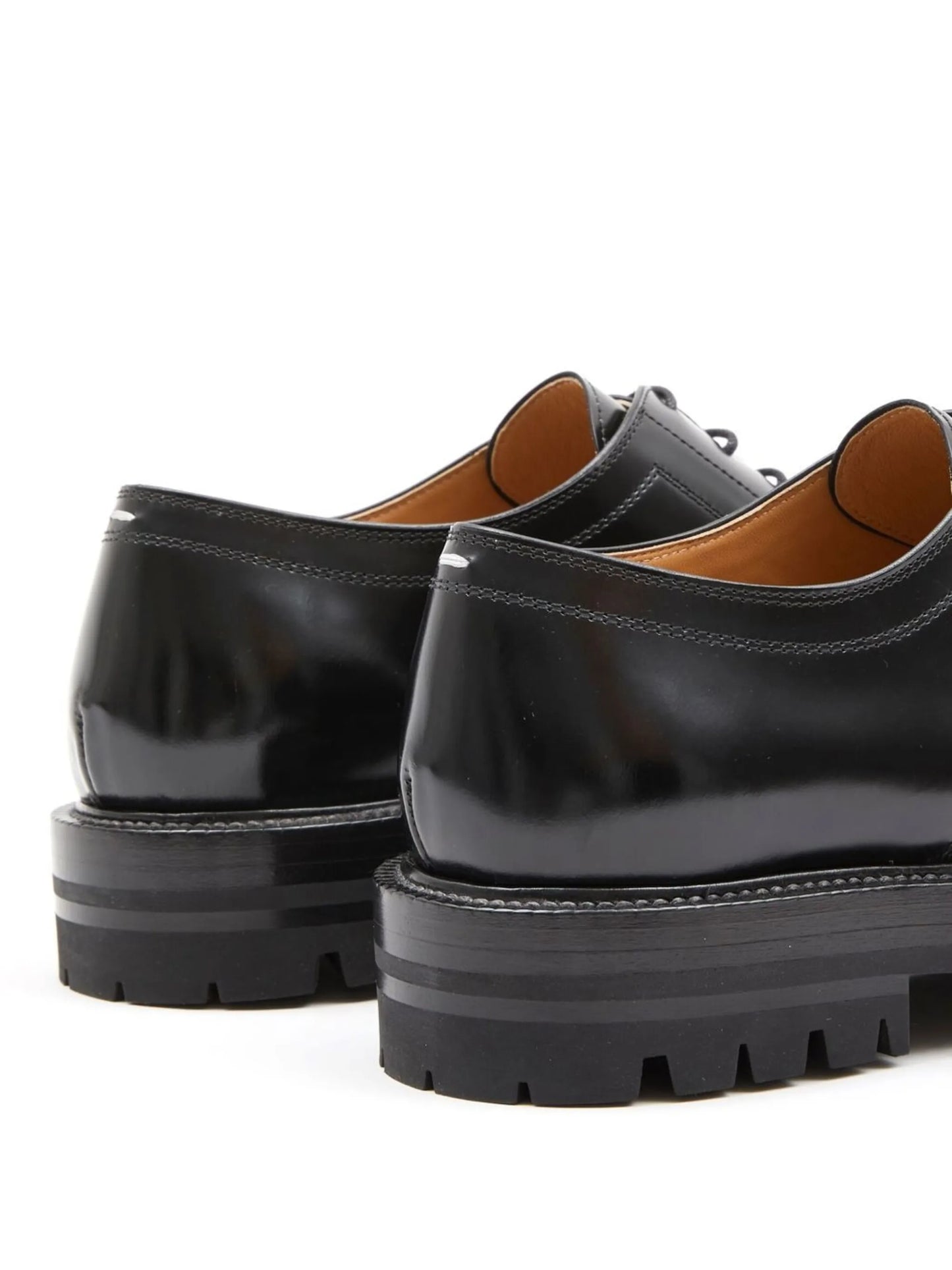 Tabi leather Derby shoes