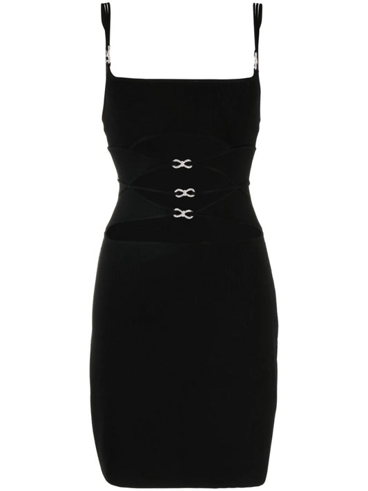 cut-out detail midi dress