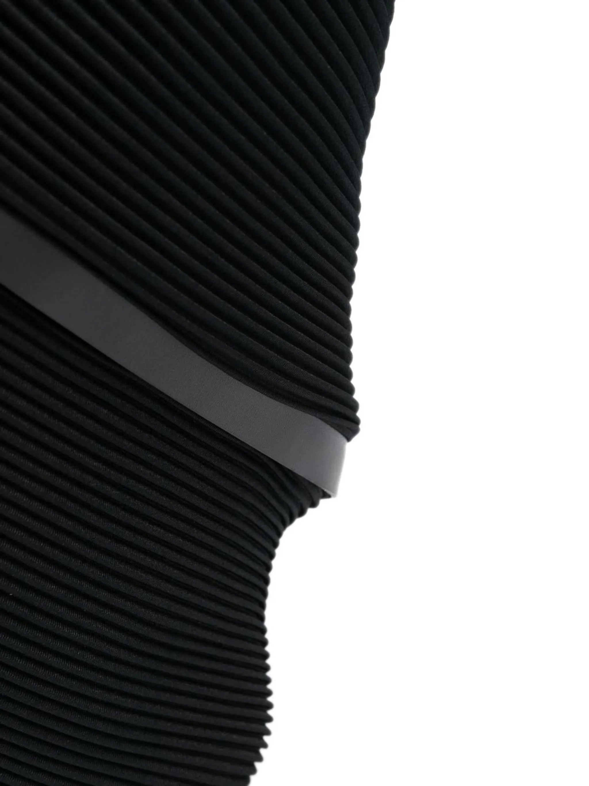 plissé belt bag