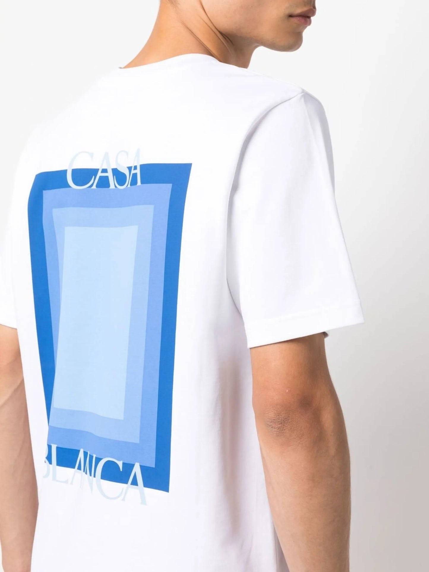 Degrade logo-print T-shirt