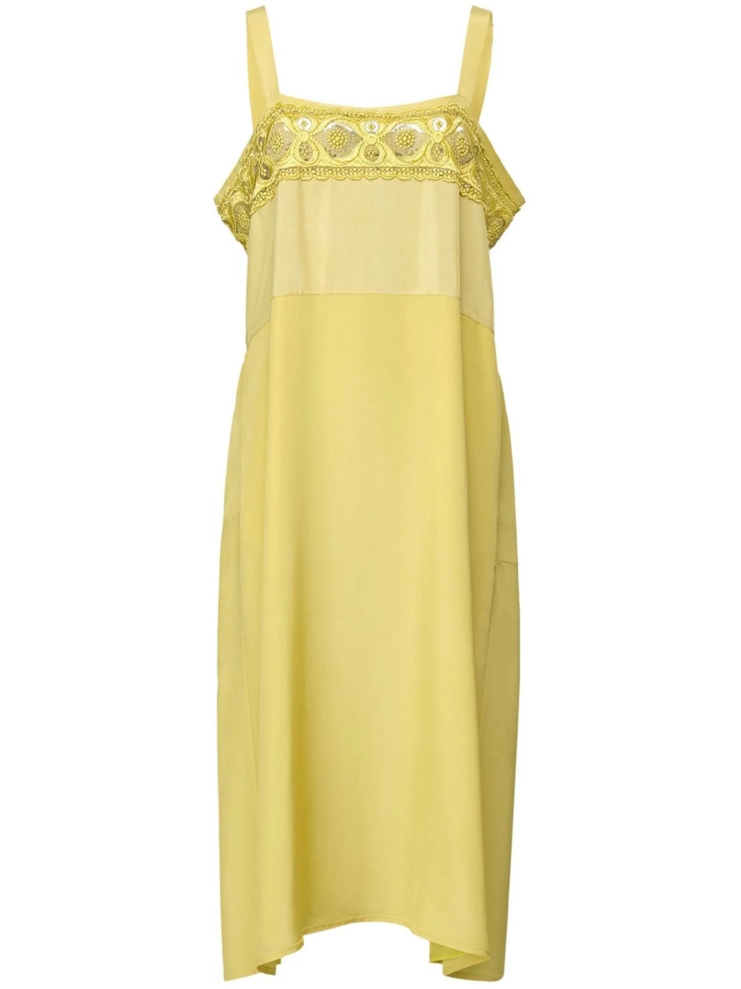 embroidered midi dress