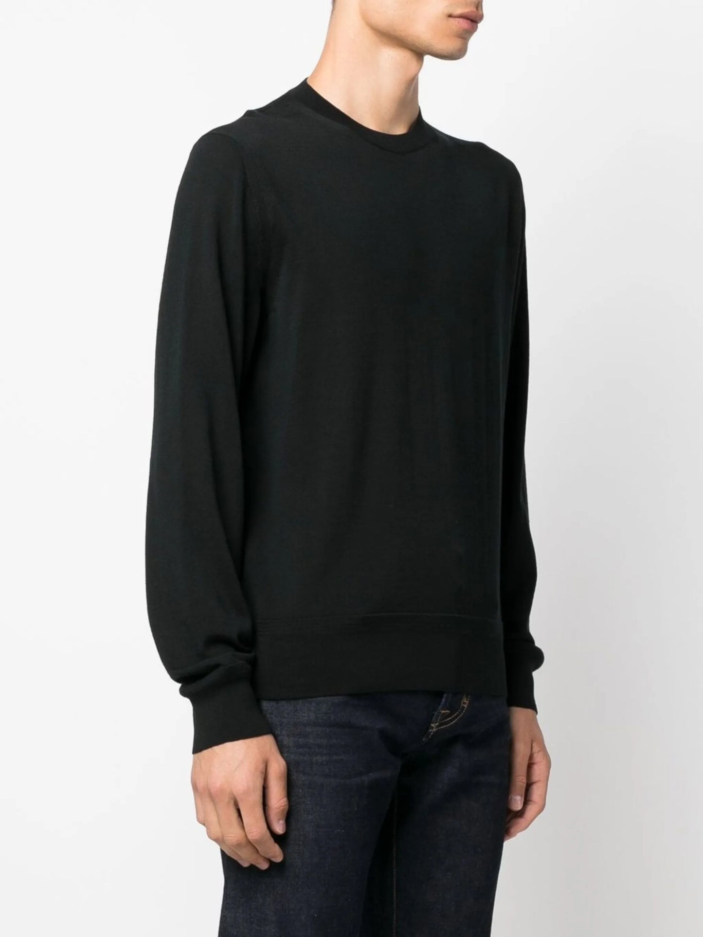 fine knit wool jumper
