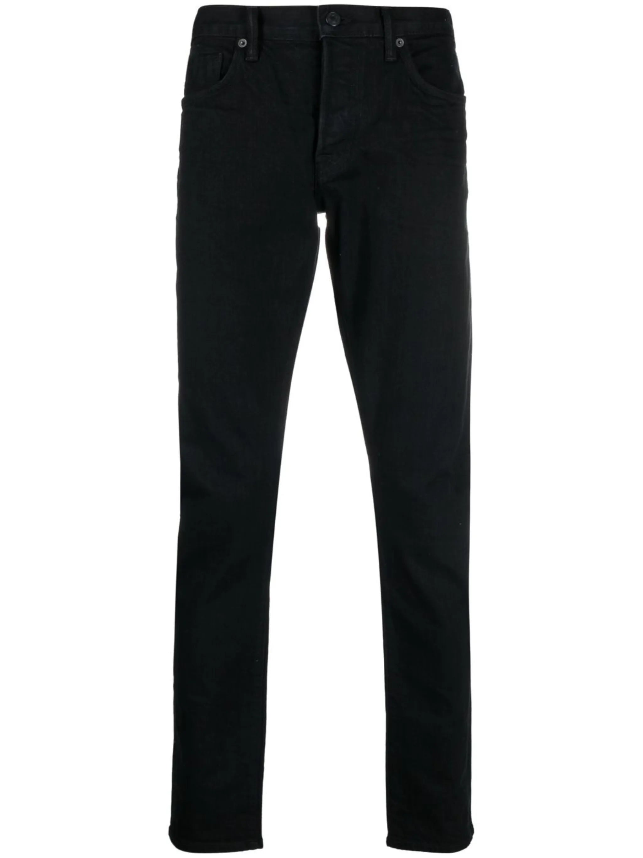 straight-leg jeans