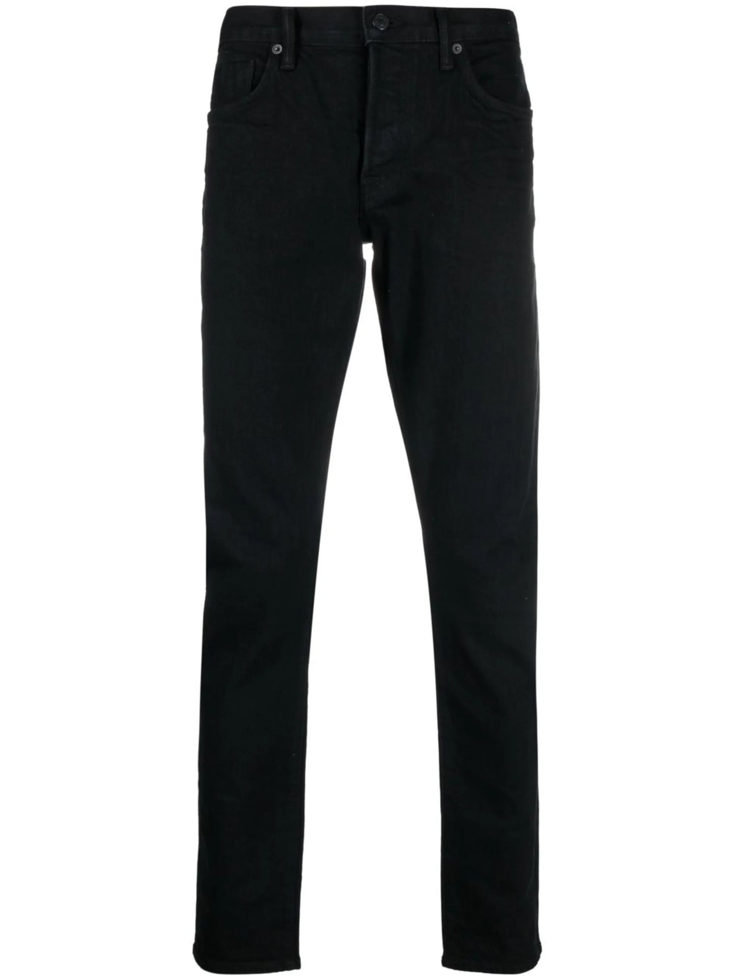 straight-leg jeans