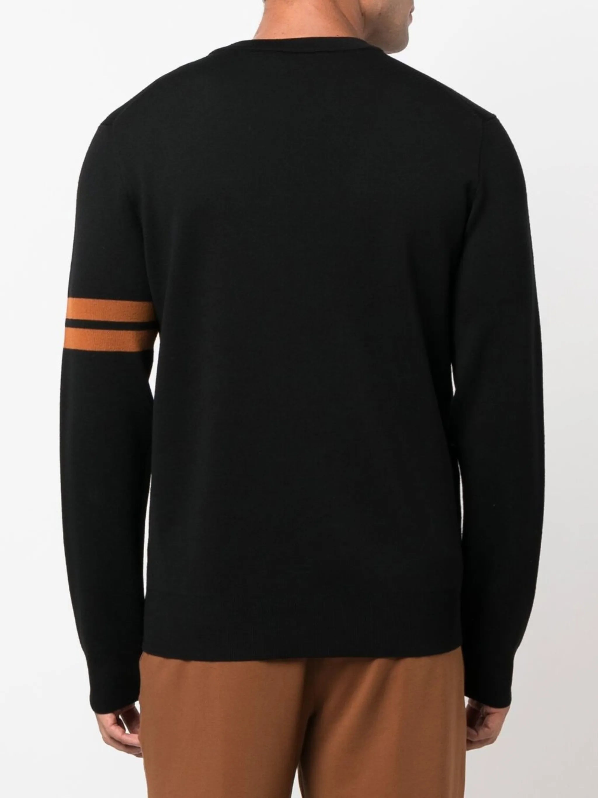 long-sleeve crew-neck jumper