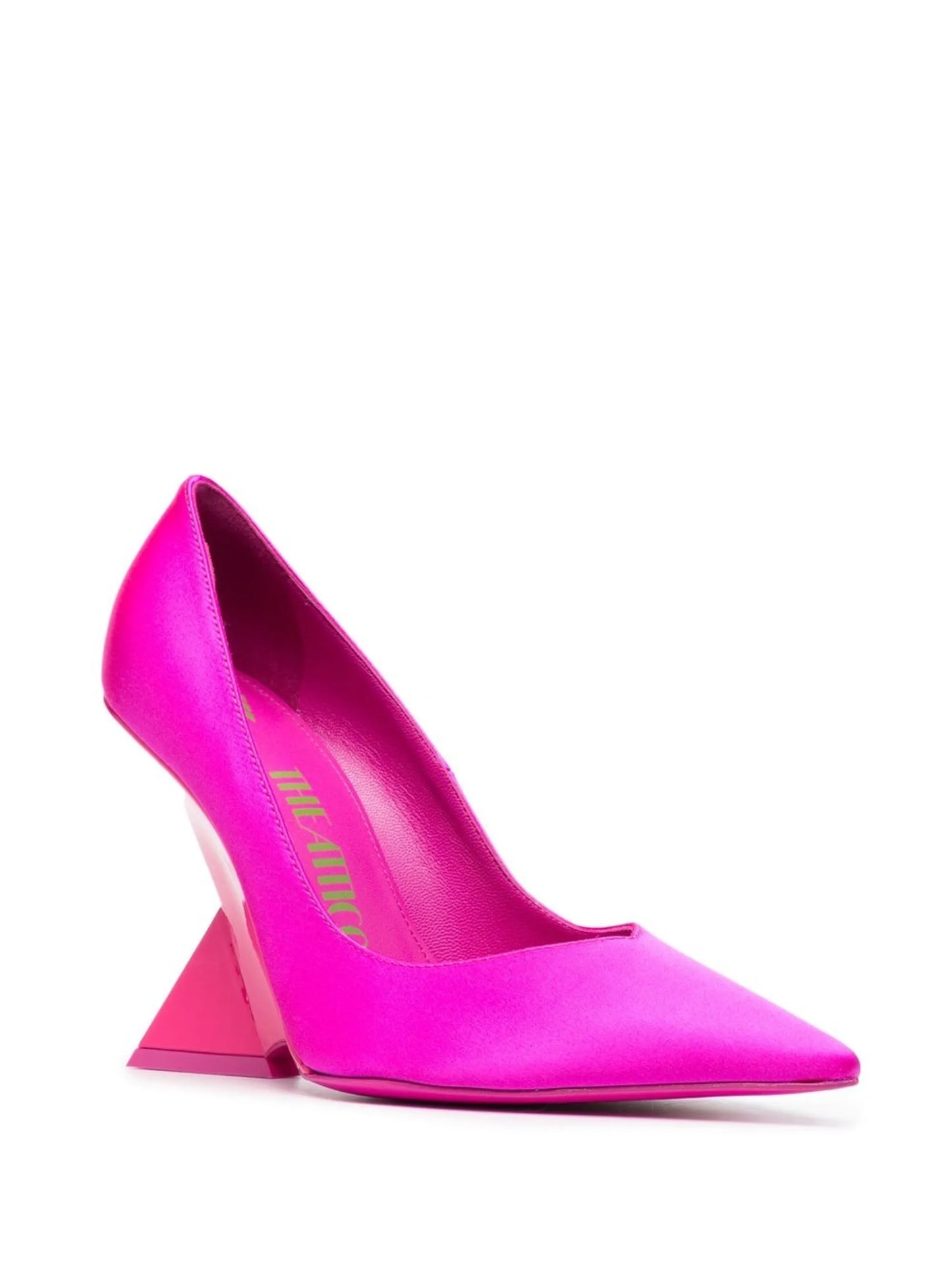sculpted high-heel pumps