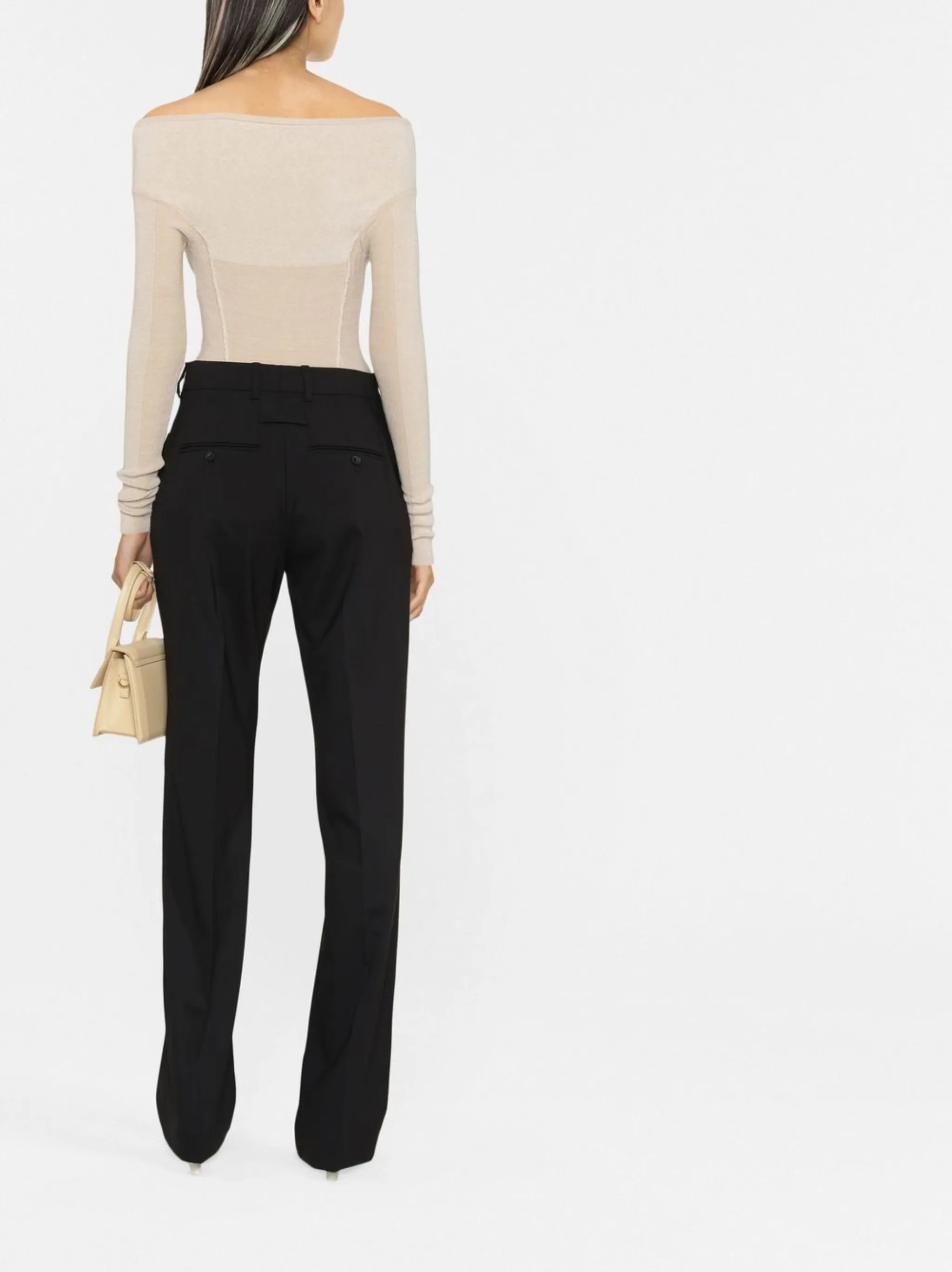 Camargue wide-leg tailored trousers