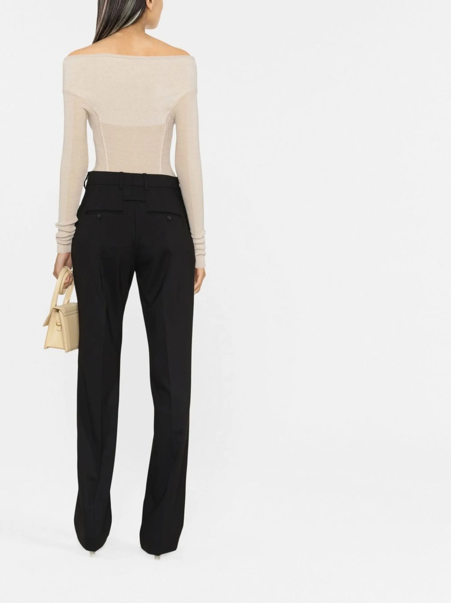 Camargue wide-leg tailored trousers