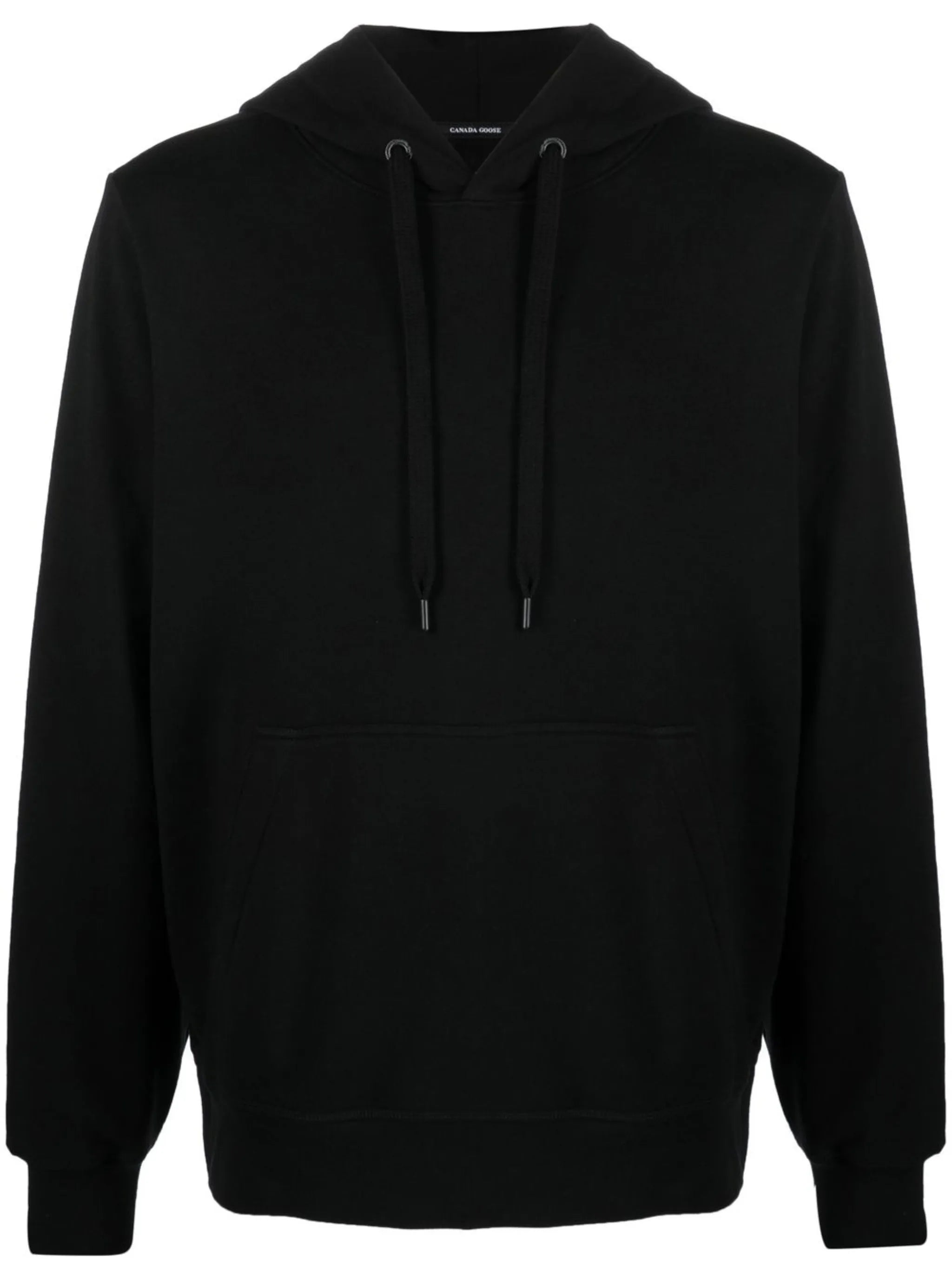 logo drawstring hoodie