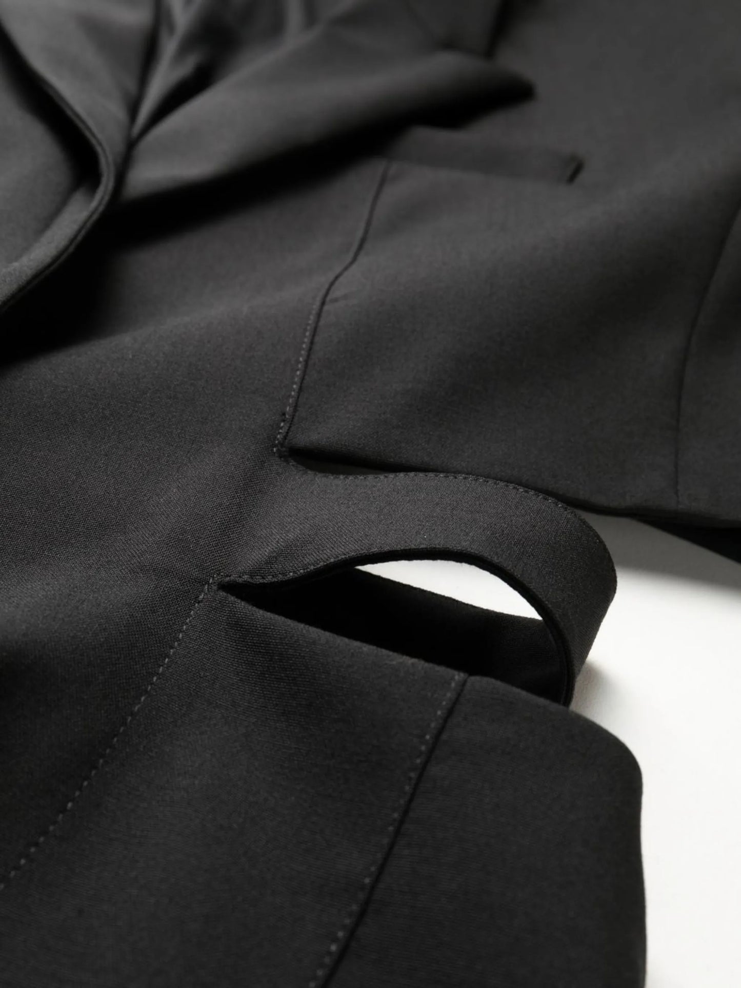 Bari cut-out blazer dress