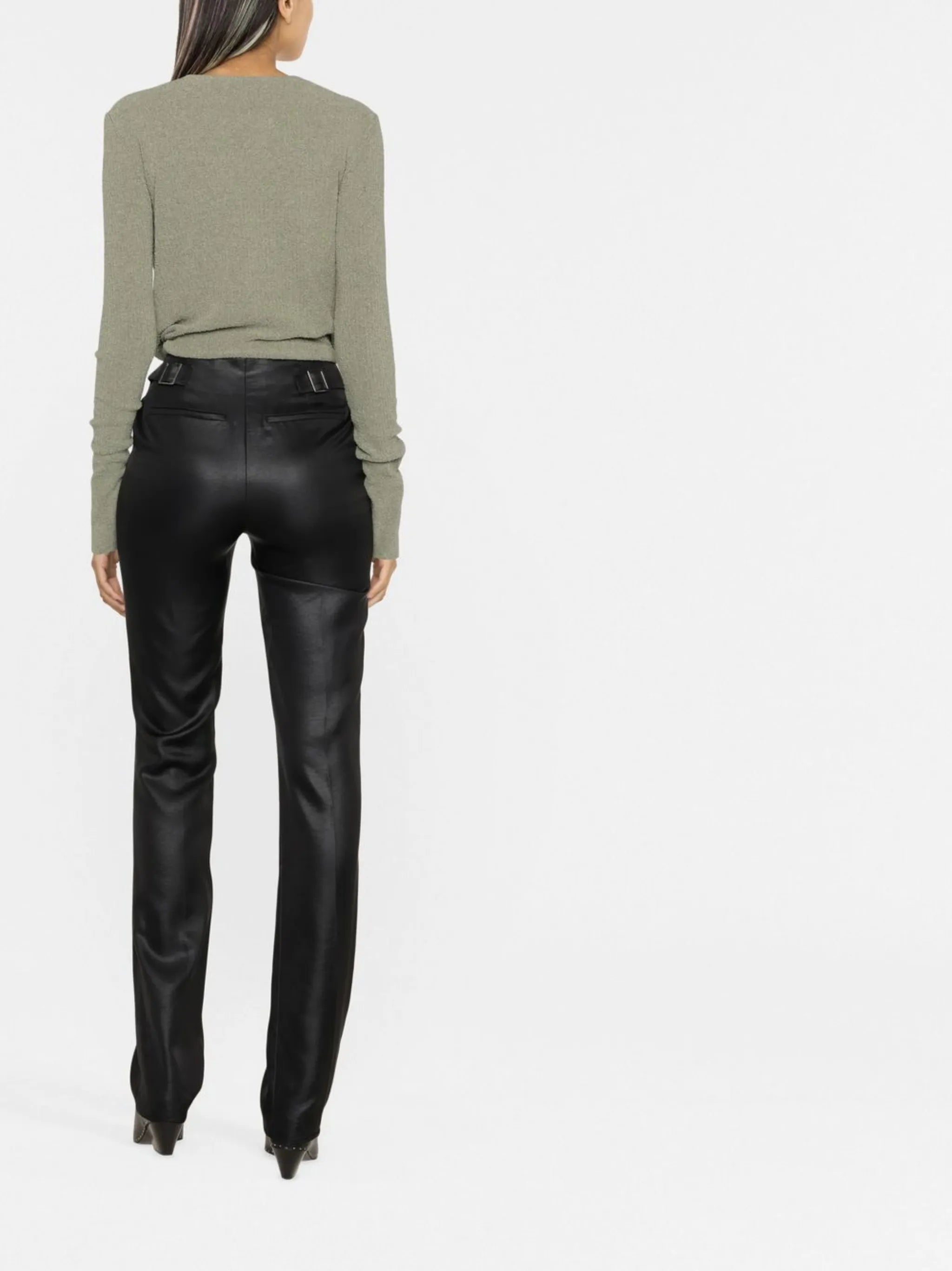 adjustable slim-fit trousers