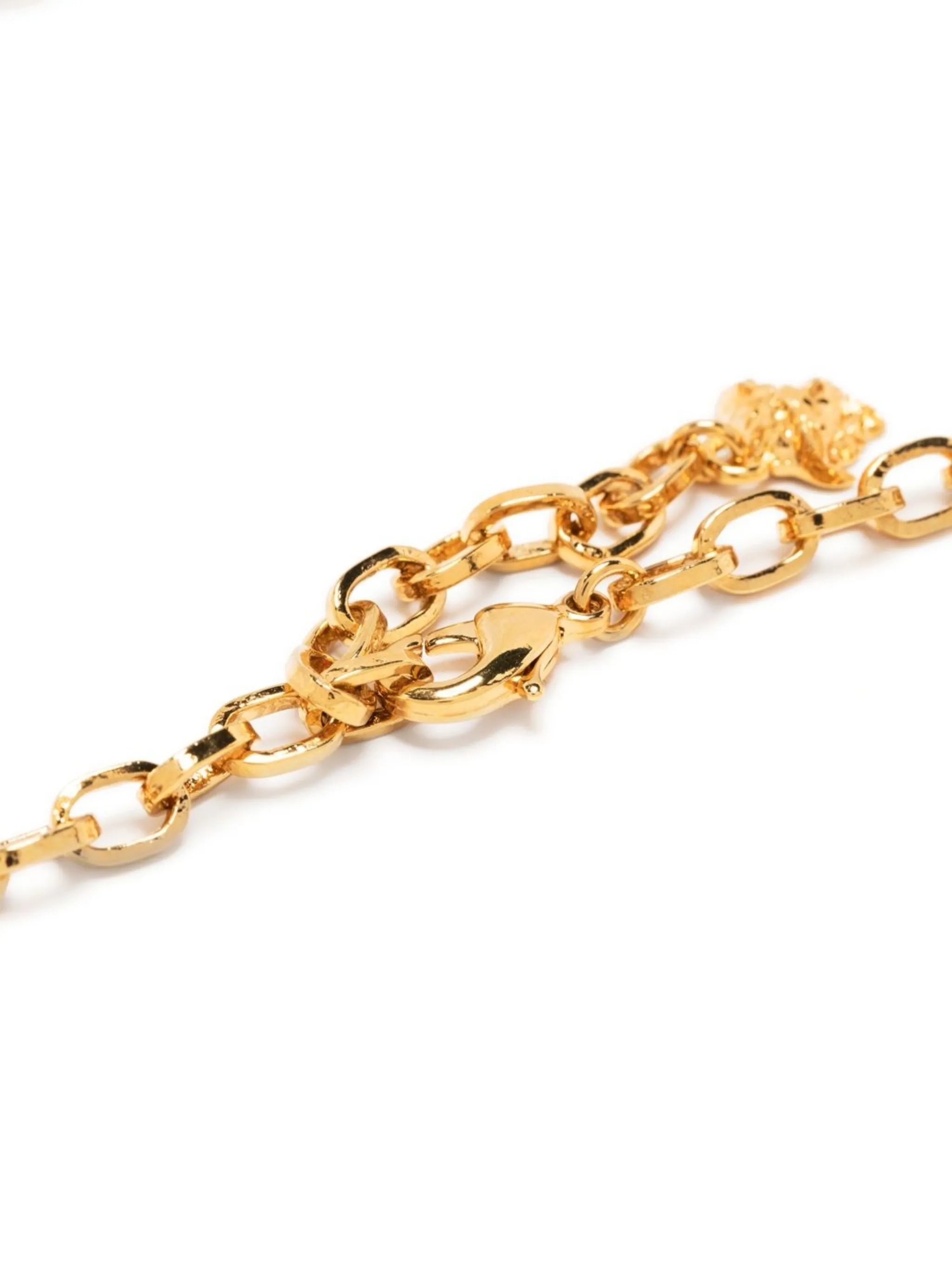 pearl-detail choker necklace