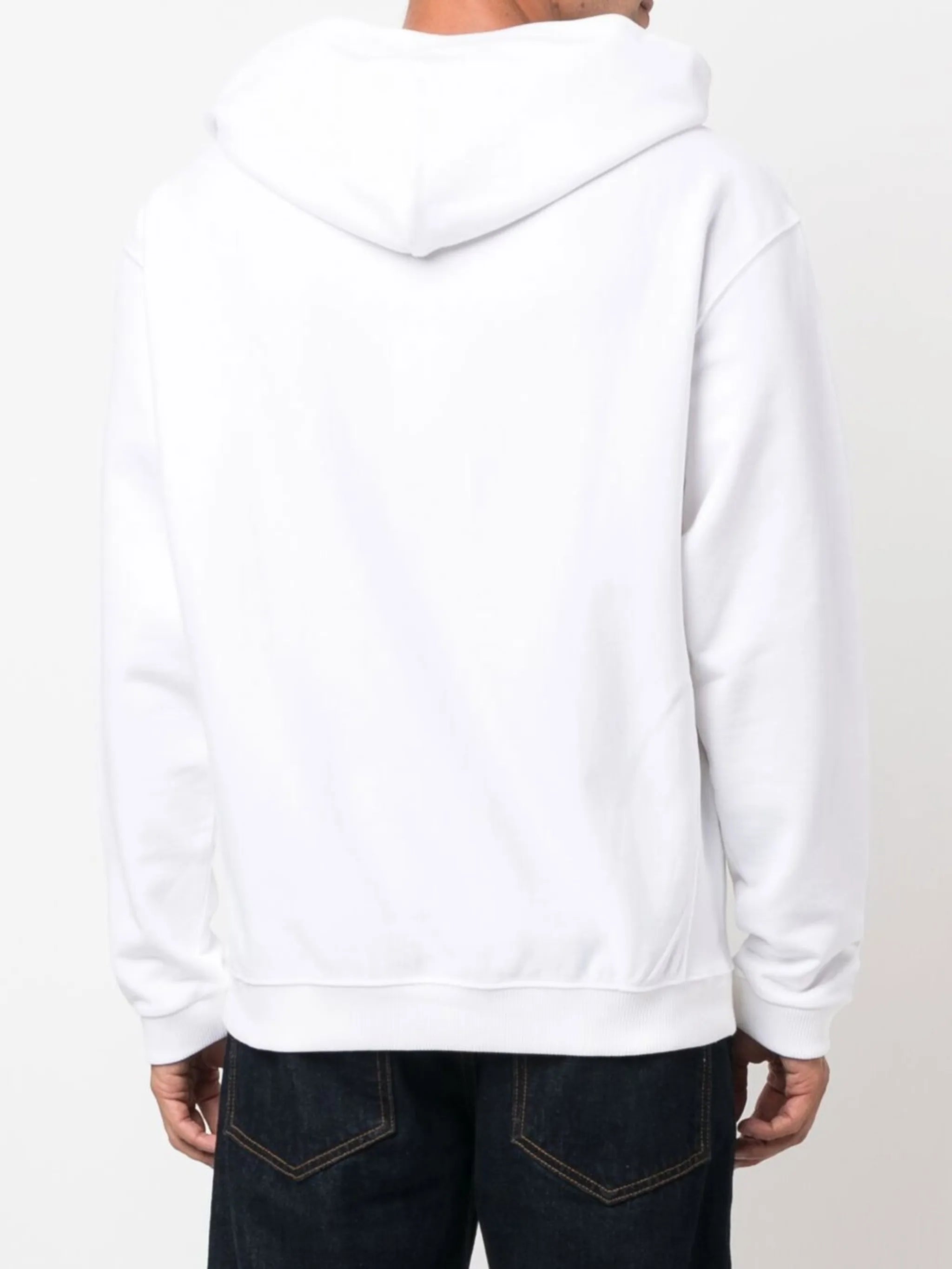 tiger-illustration pullover hoodie