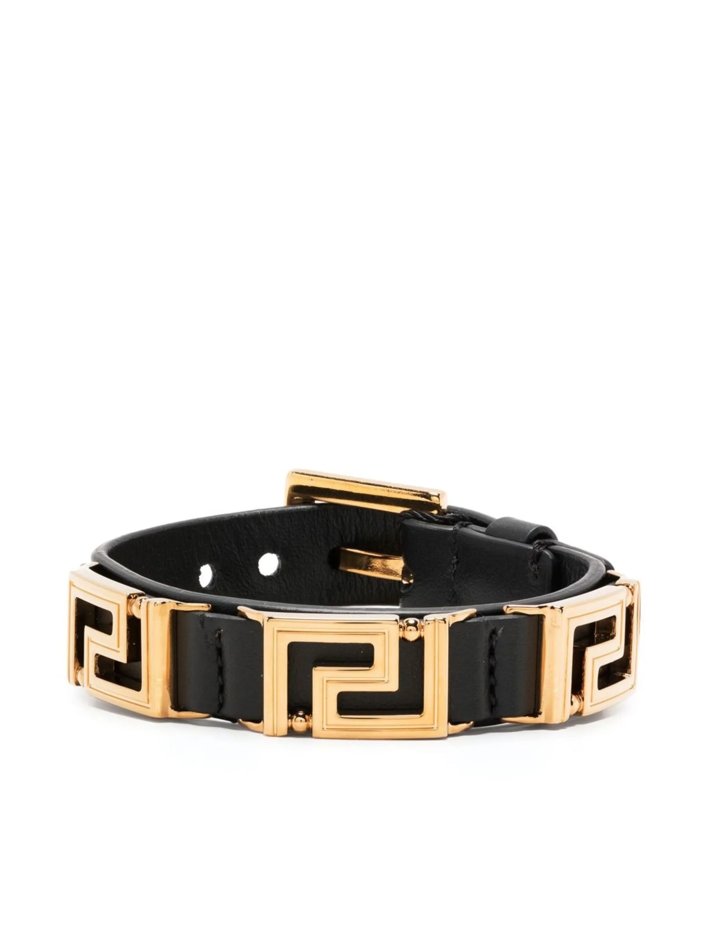 Greca Goddess leather bracelet