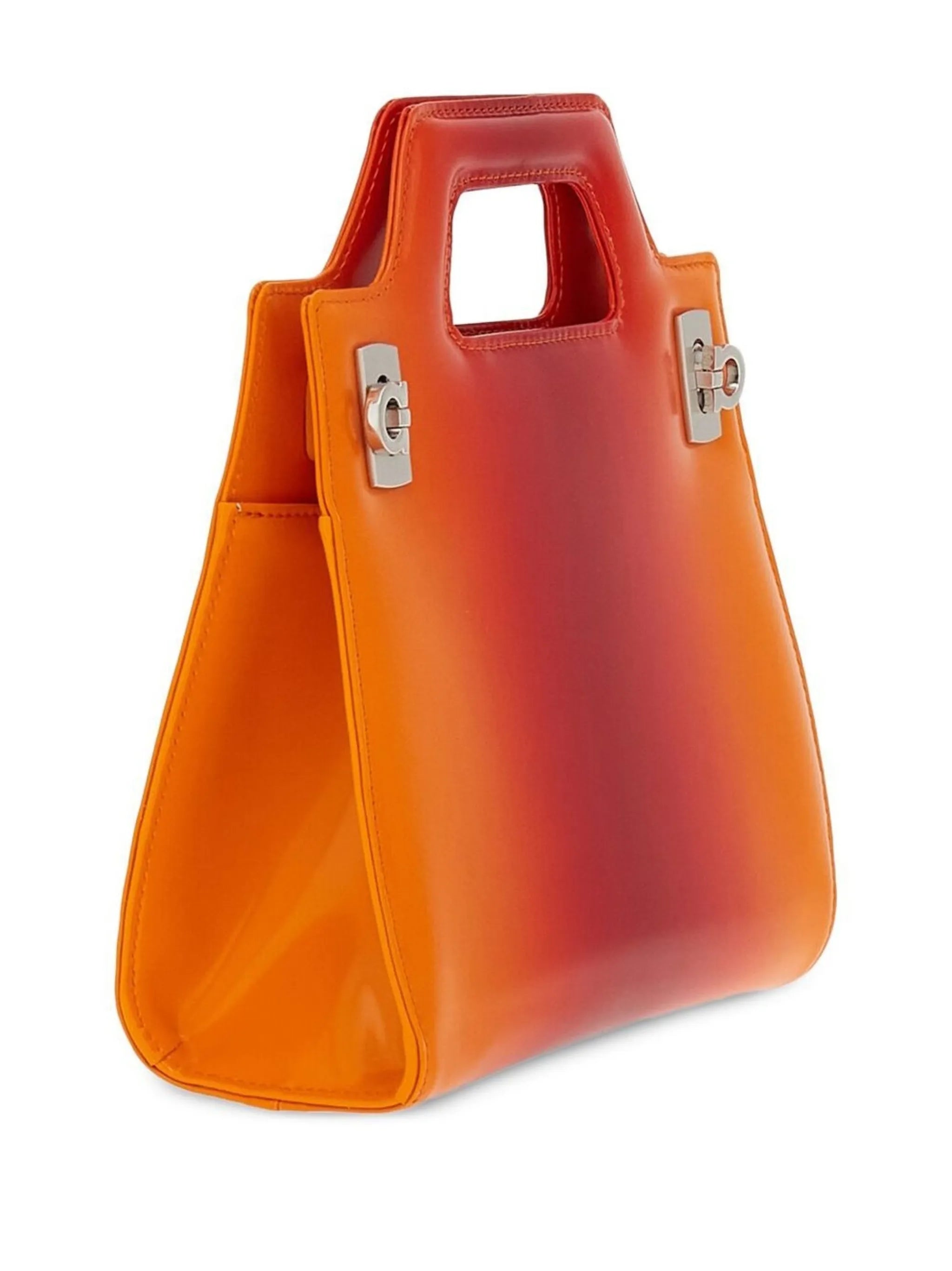 mini Wanda calf leather tote bag