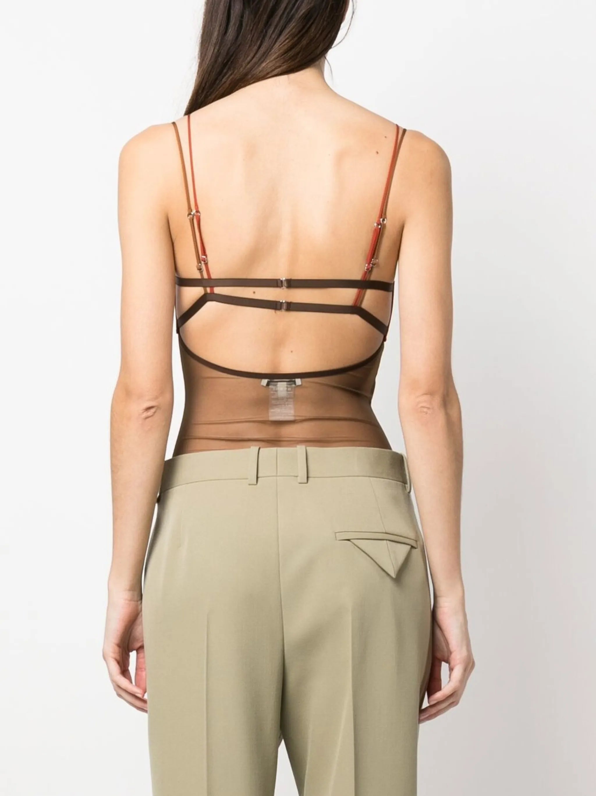sheer layered tulle body