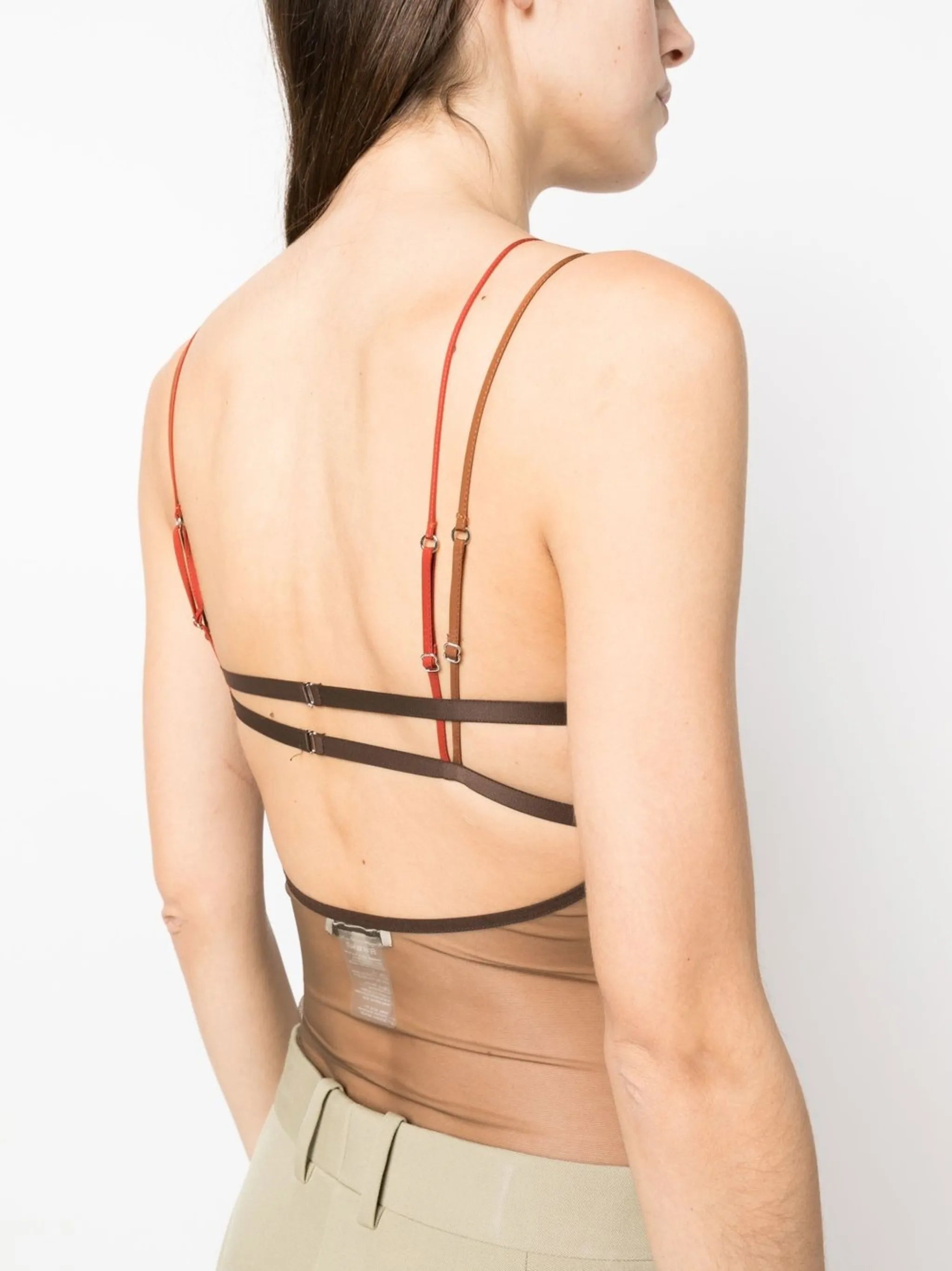 sheer layered tulle body