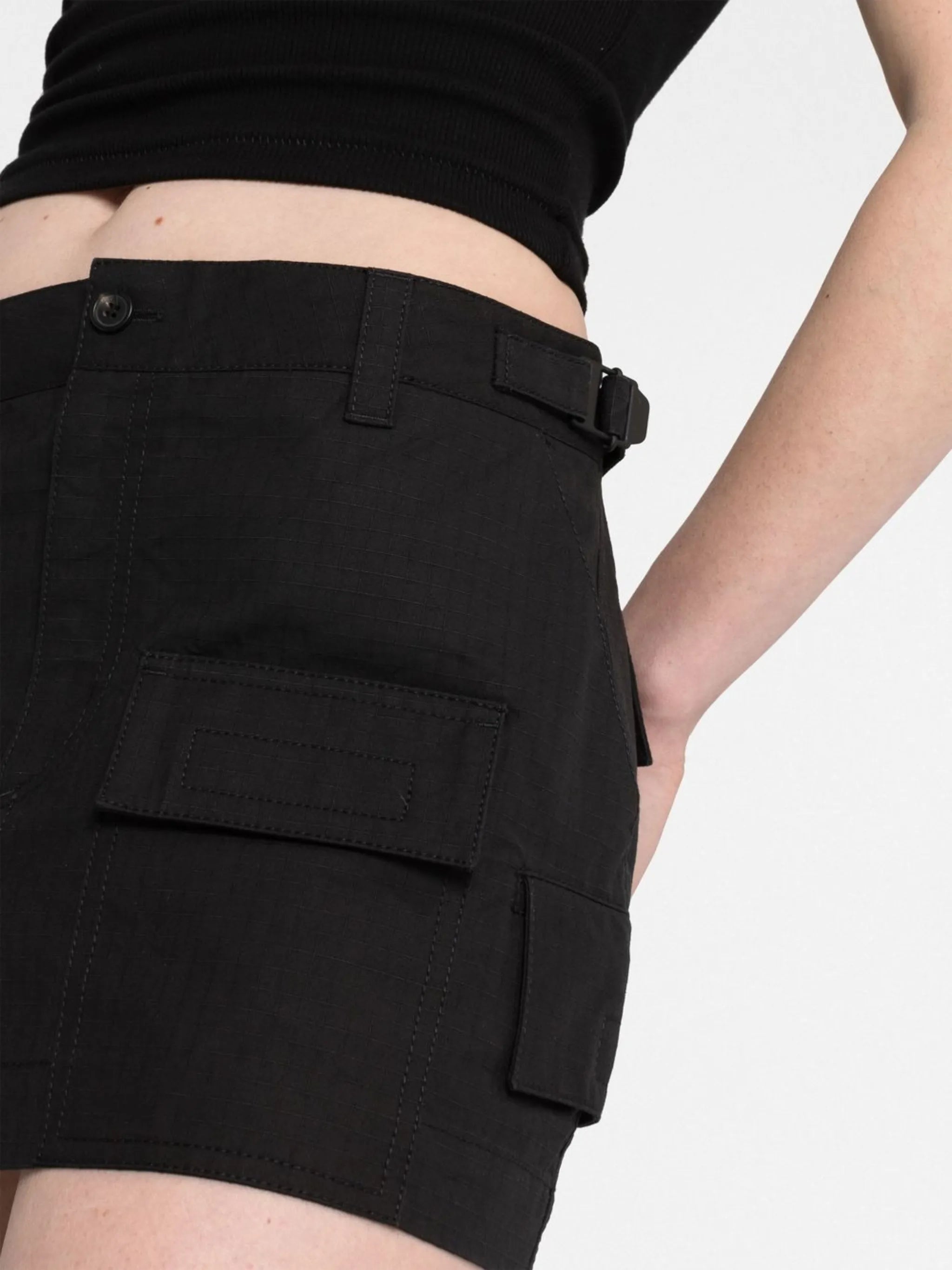 cargo mini skirt