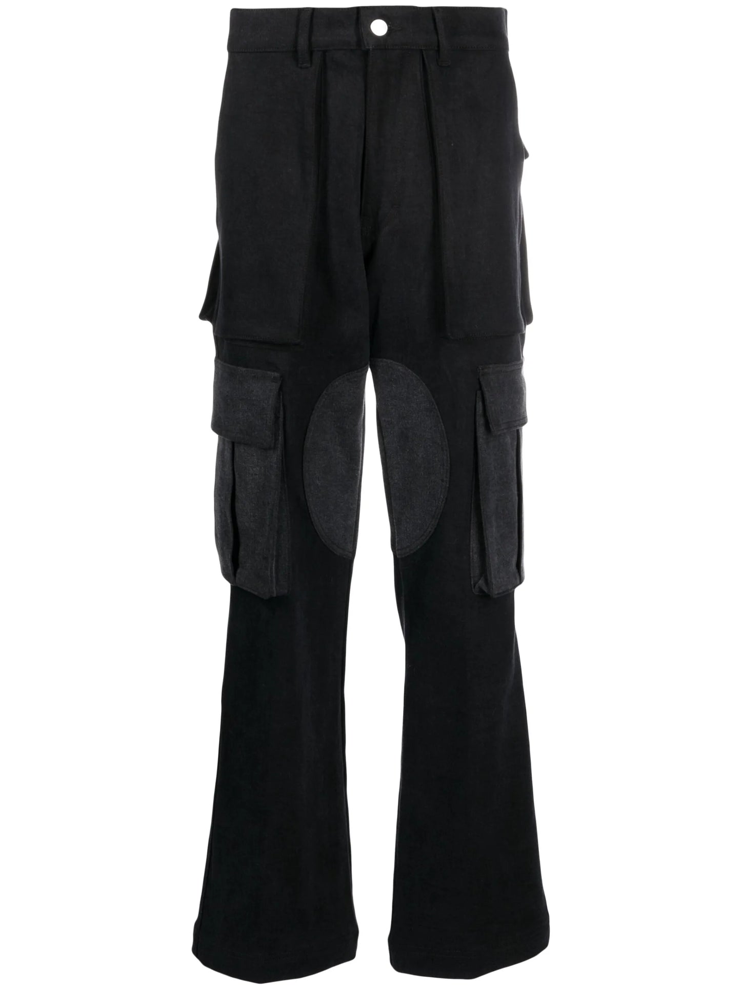 flared cargo trousers